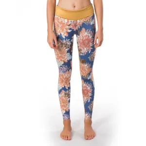 Rip Curl Womens GBomb 1mm High Waist Wetsuit Pants SS UV Top-Navy