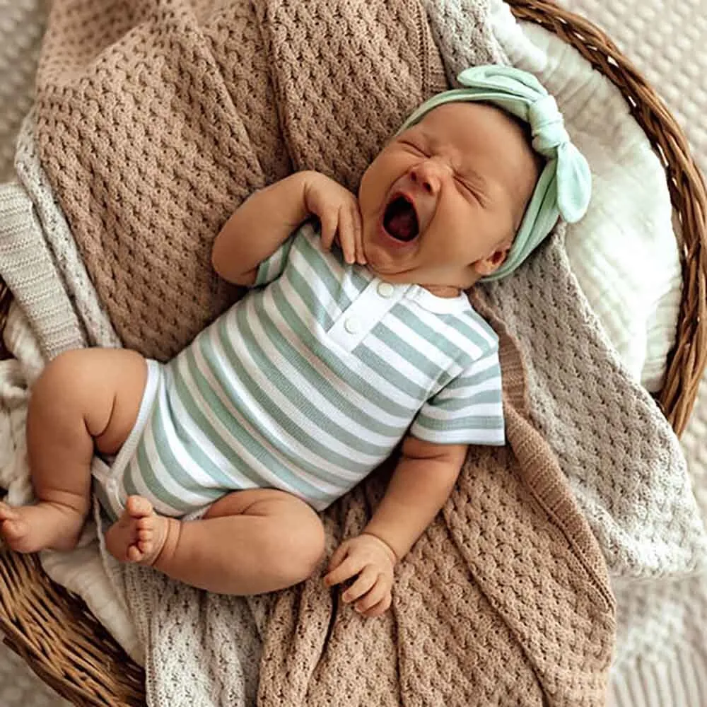 Sage Stripe SS Bodysuit