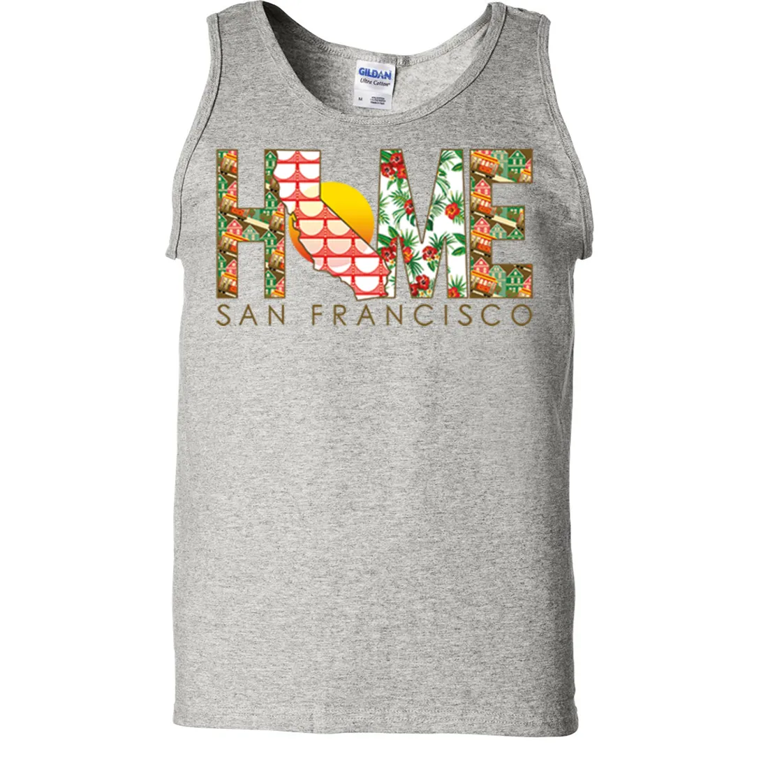 San Francisco Home Asst Colors Tank Top