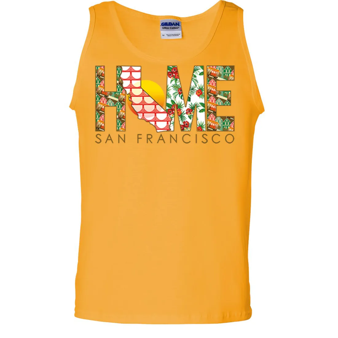 San Francisco Home Asst Colors Tank Top