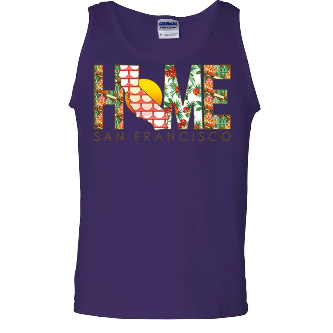 San Francisco Home Asst Colors Tank Top