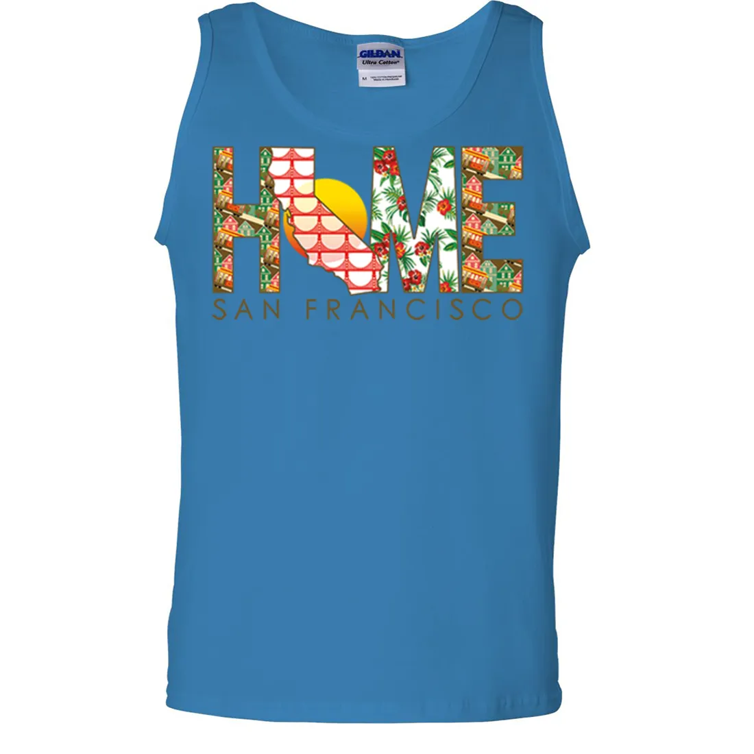 San Francisco Home Asst Colors Tank Top