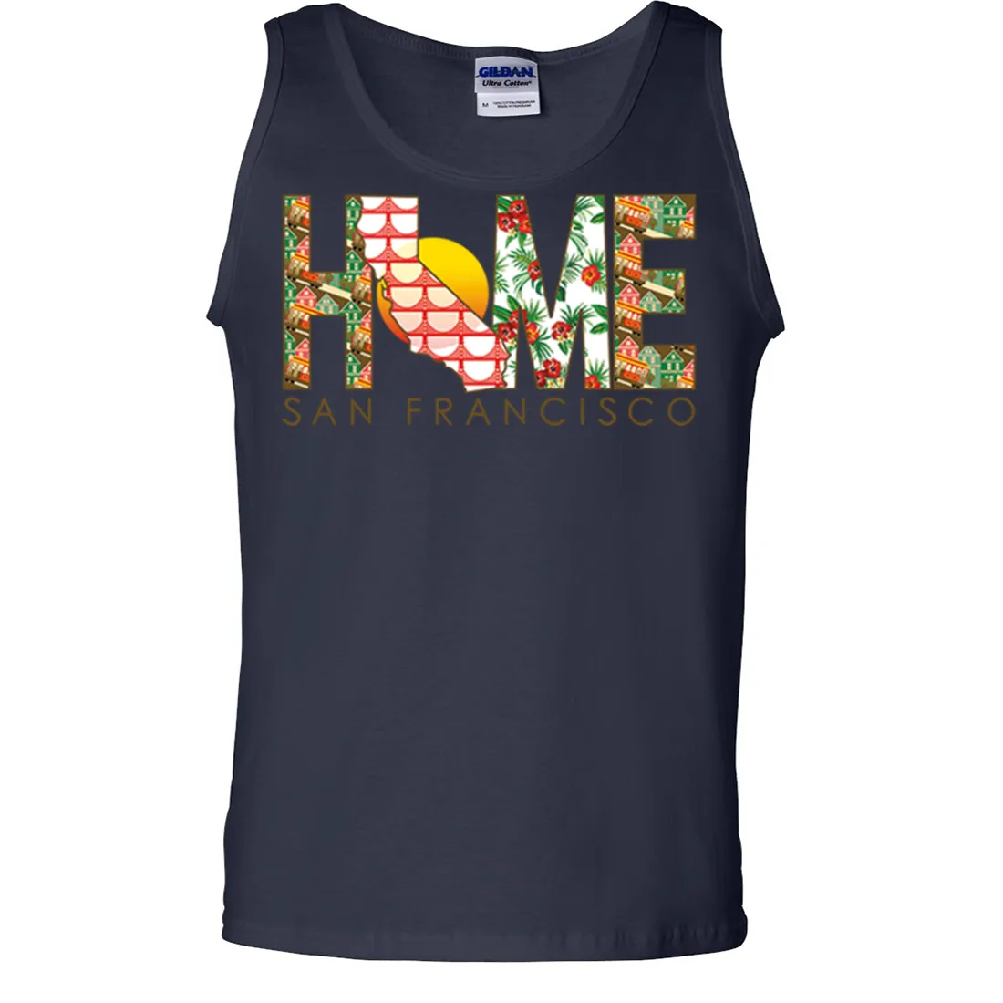 San Francisco Home Asst Colors Tank Top