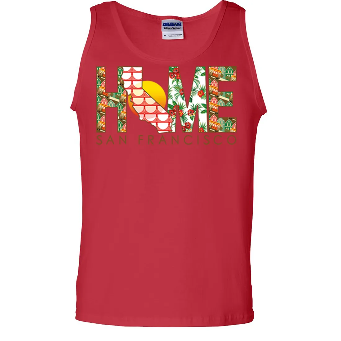 San Francisco Home Asst Colors Tank Top