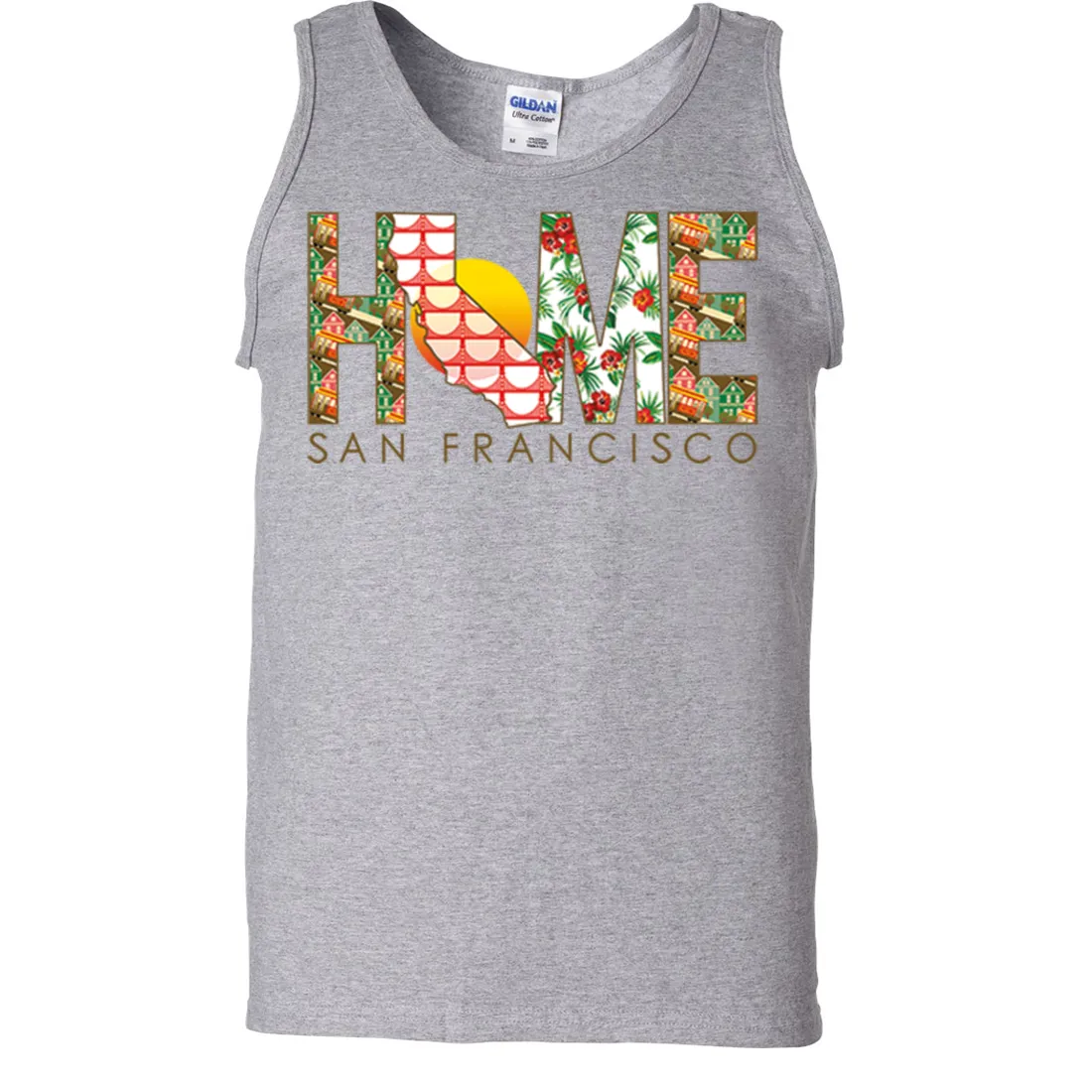 San Francisco Home Asst Colors Tank Top