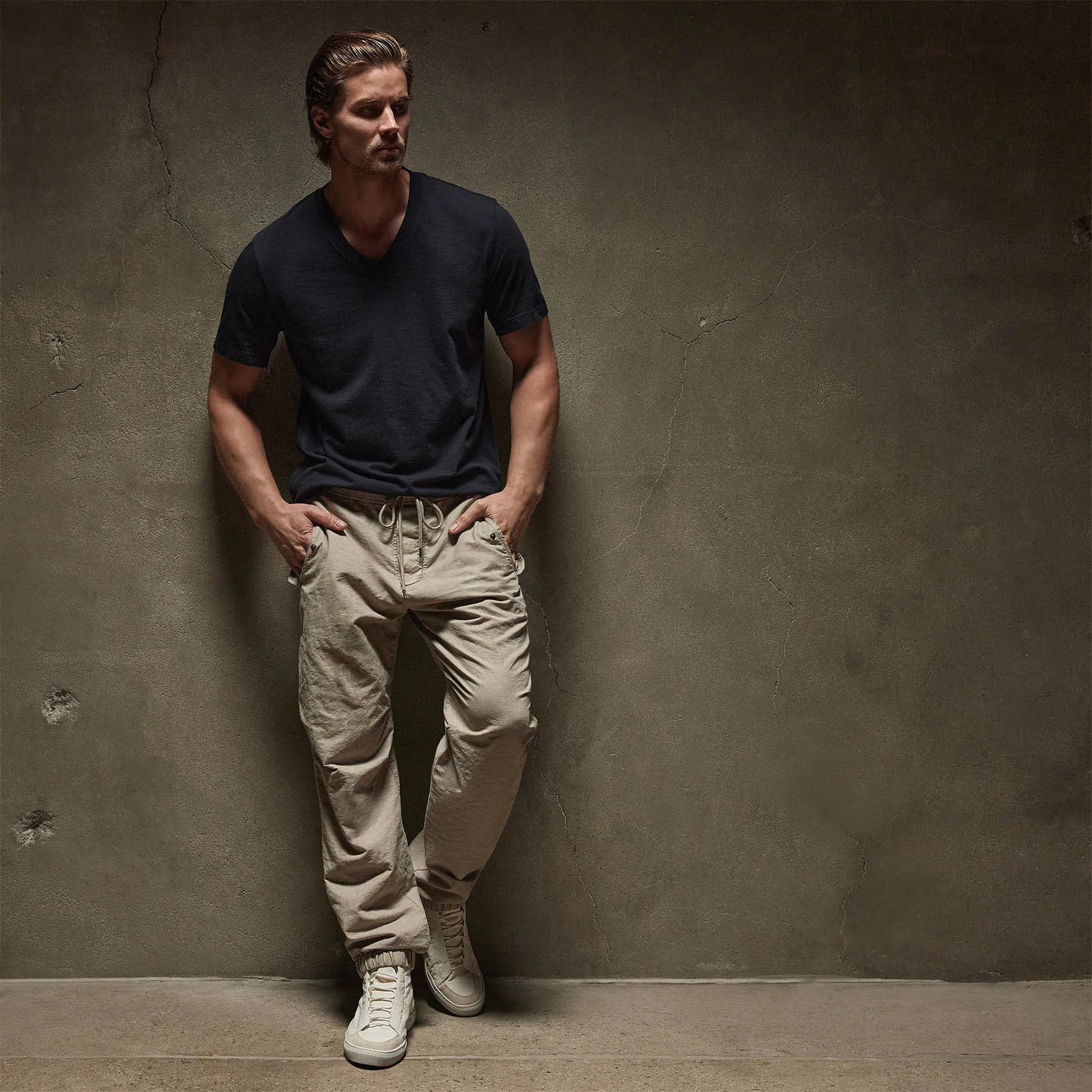 Short Sleeve V Neck - Deep