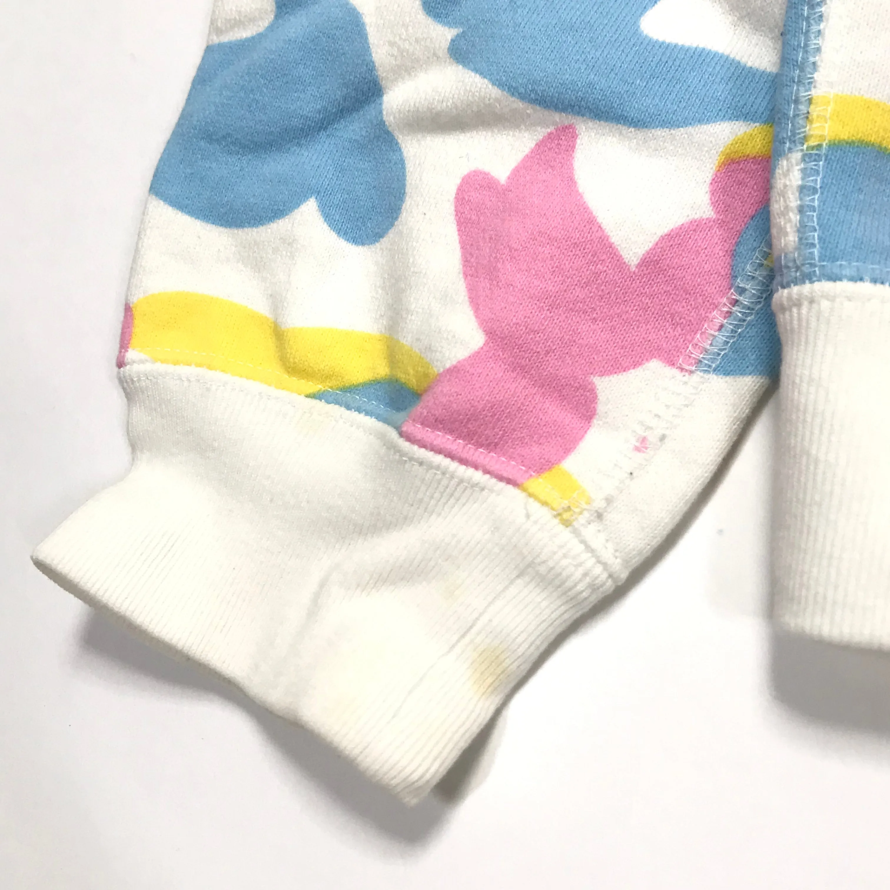 [SHORT] Women's! A Bathing Ape Bape Cotton Candy Sweat Stadium Jacket