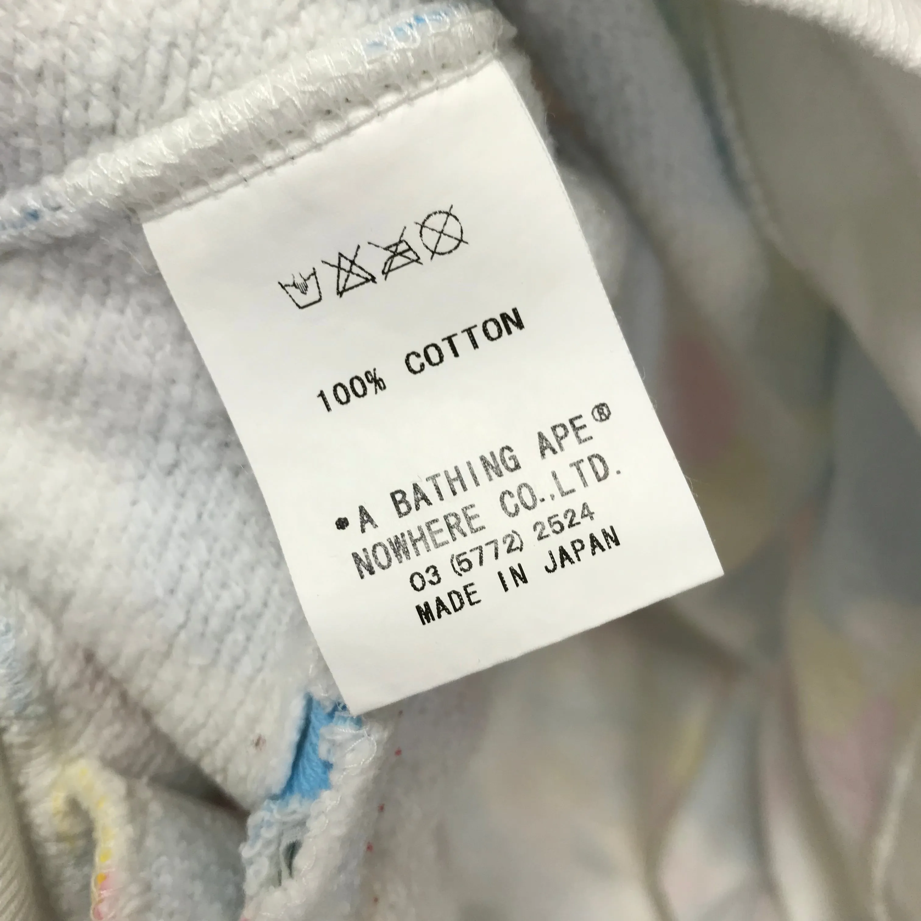 [SHORT] Women's! A Bathing Ape Bape Cotton Candy Sweat Stadium Jacket
