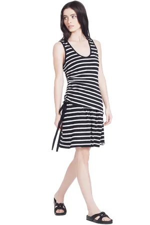 S/L Striped Jersey Dress