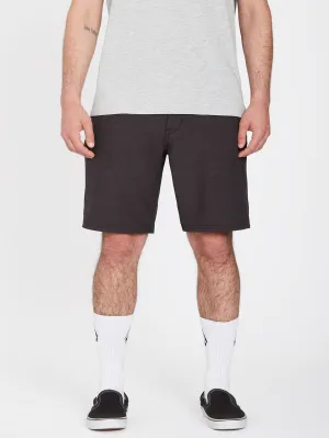 Slub Frickin Cross Shred 20" Hybrid Shorts - BLACK