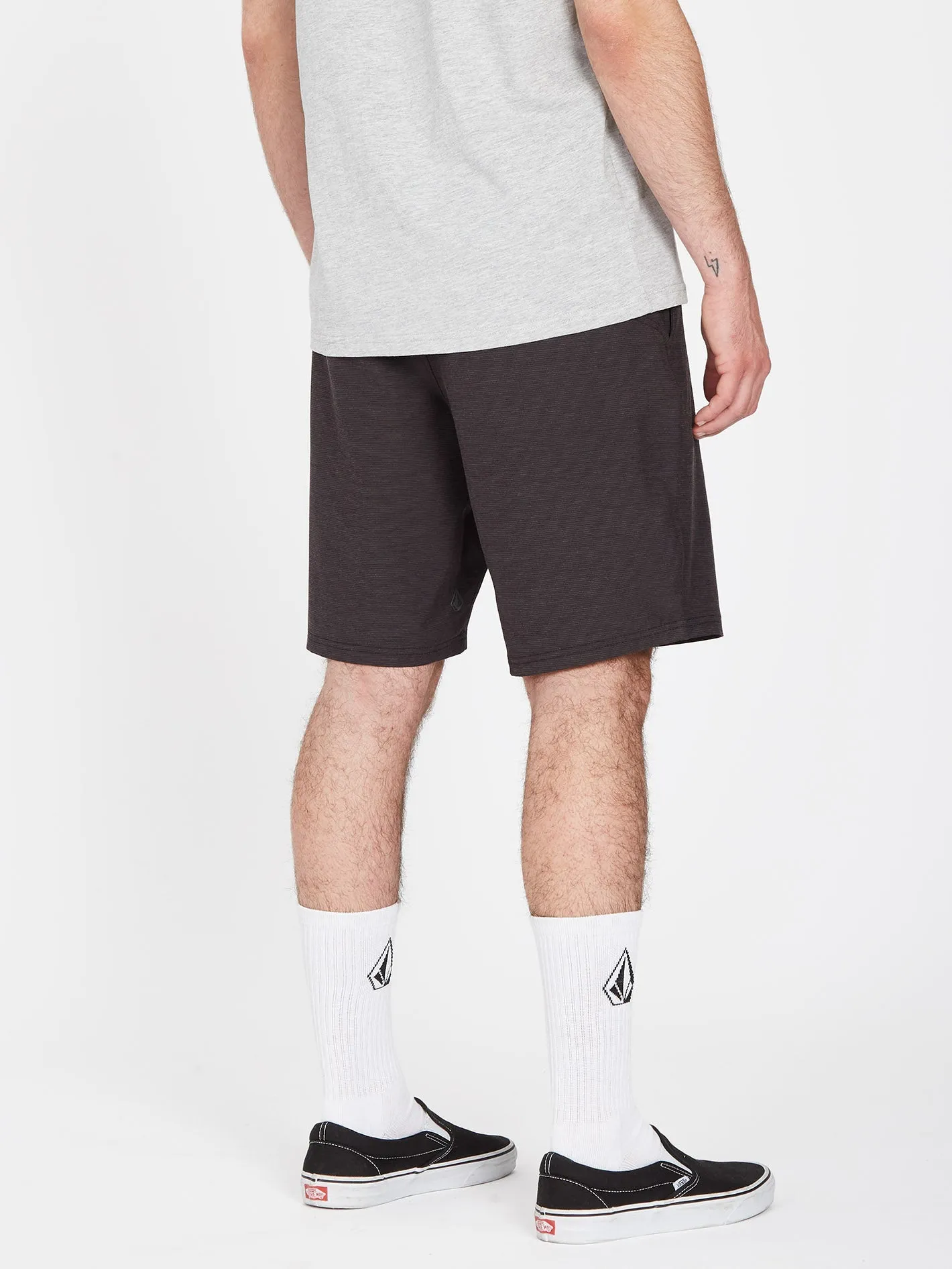 Slub Frickin Cross Shred 20" Hybrid Shorts - BLACK