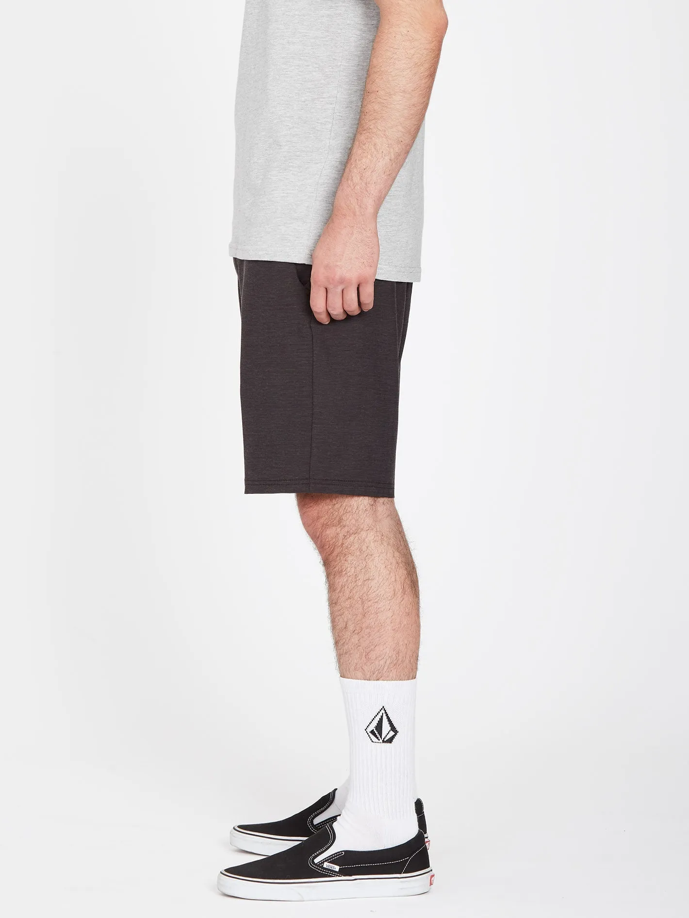 Slub Frickin Cross Shred 20" Hybrid Shorts - BLACK