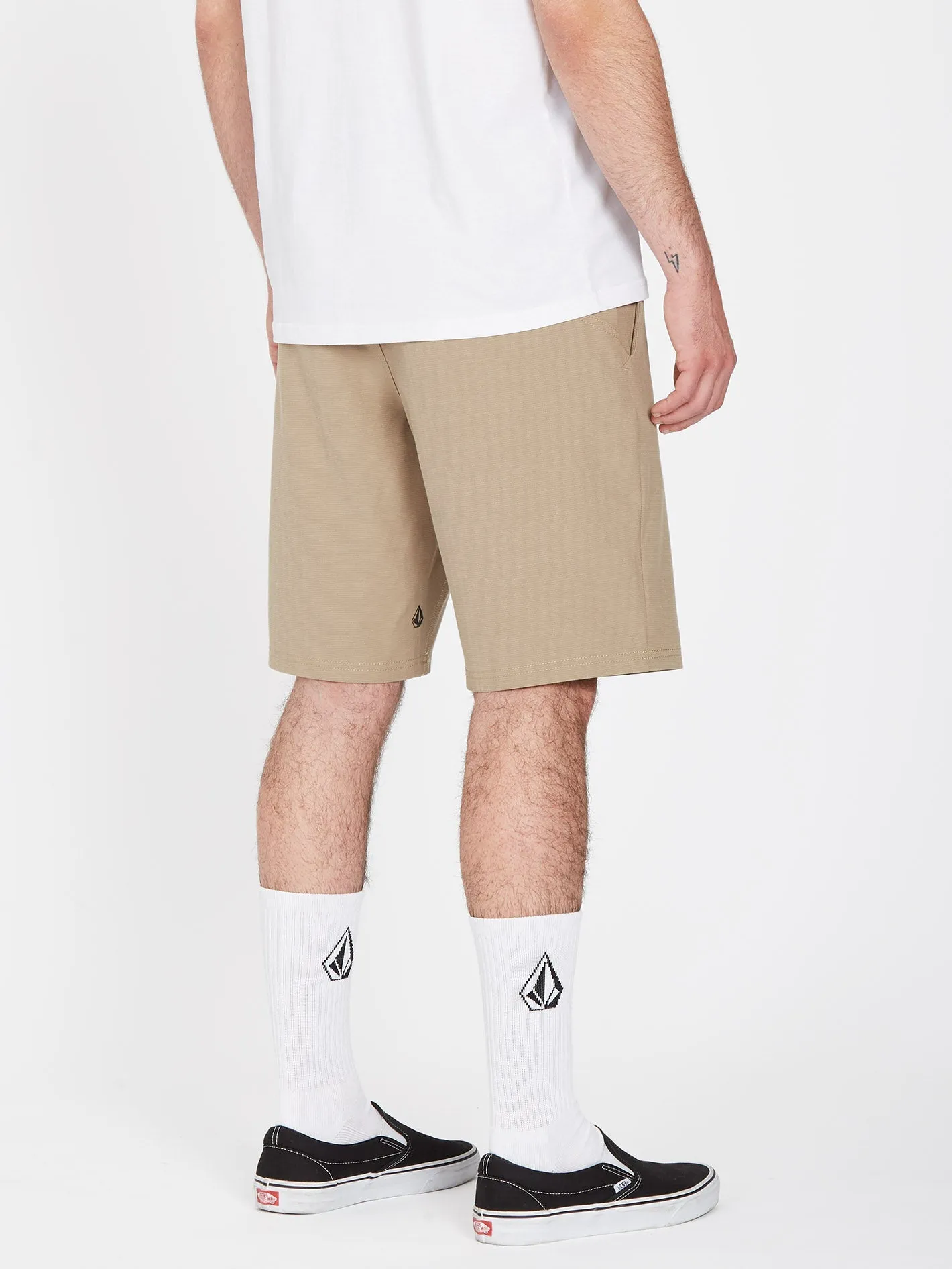 Slub Frickin Cross Shred 20" Hybrid Shorts - KHAKI
