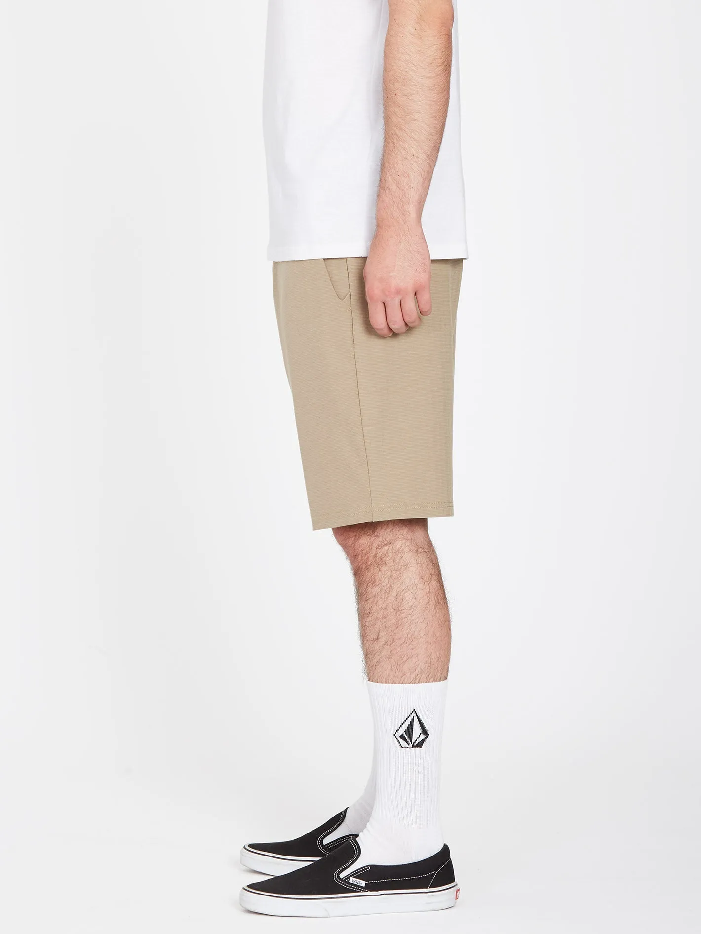 Slub Frickin Cross Shred 20" Hybrid Shorts - KHAKI