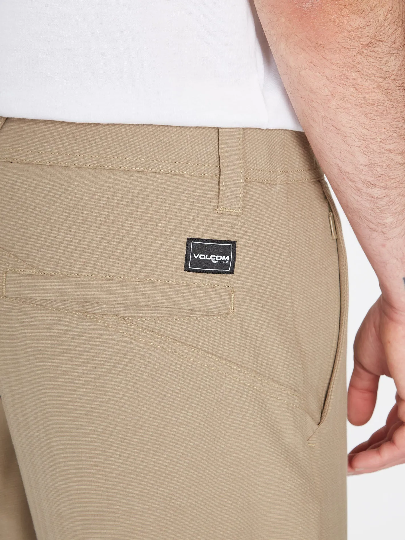 Slub Frickin Cross Shred 20" Hybrid Shorts - KHAKI