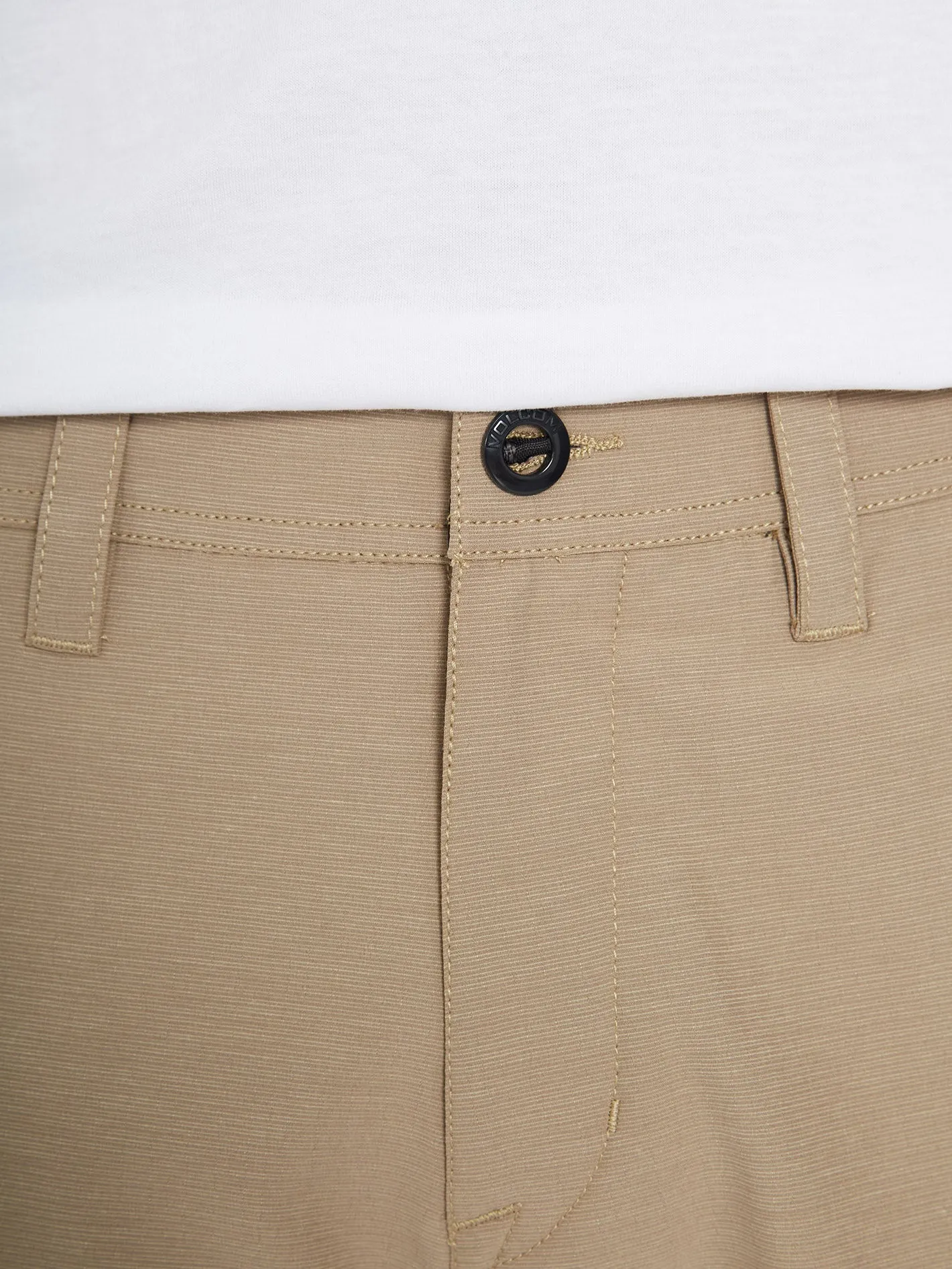 Slub Frickin Cross Shred 20" Hybrid Shorts - KHAKI
