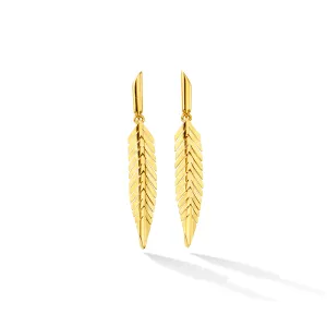 Small Feather Earrings