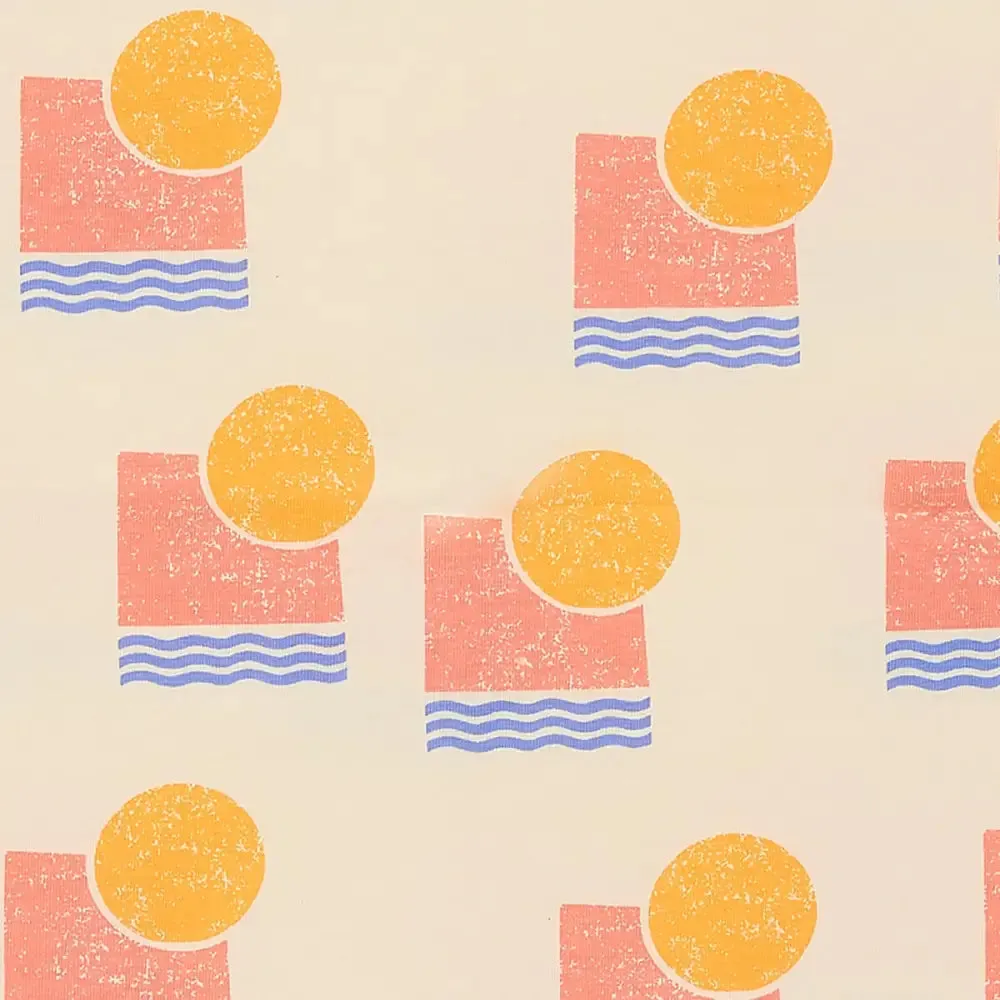 Sorbetto & Sailor Set - Sunset Jersey Baby Bodysuit & Short Set