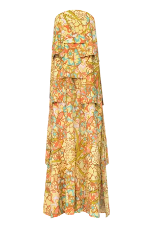 Strata Maxi Dress | Ilia print