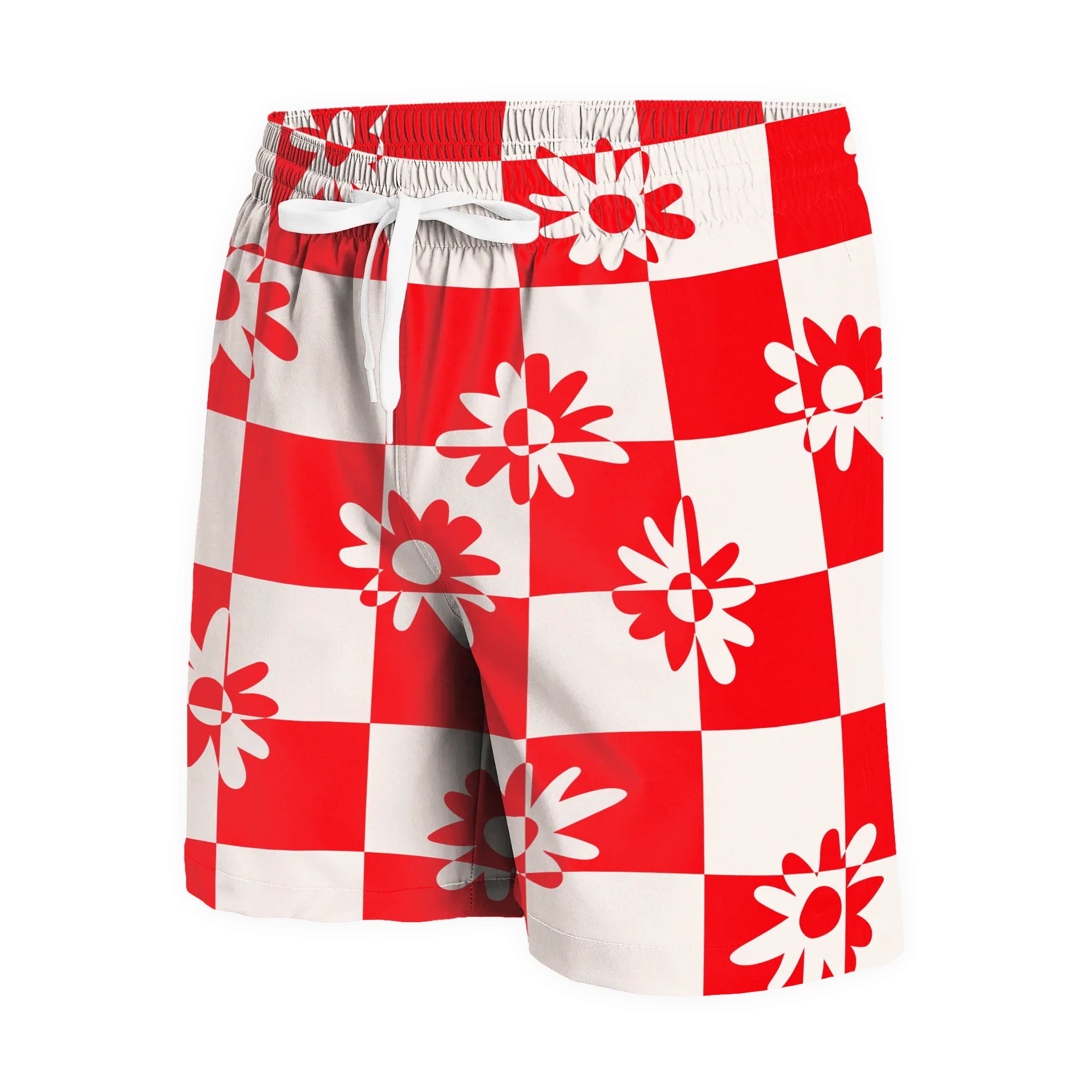 STRETCH SWIM TRUNK - FLOWER