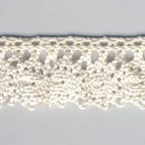 Stretch Torchon Lace #03 Beige