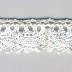 Stretch Torchon Lace #48 Silver