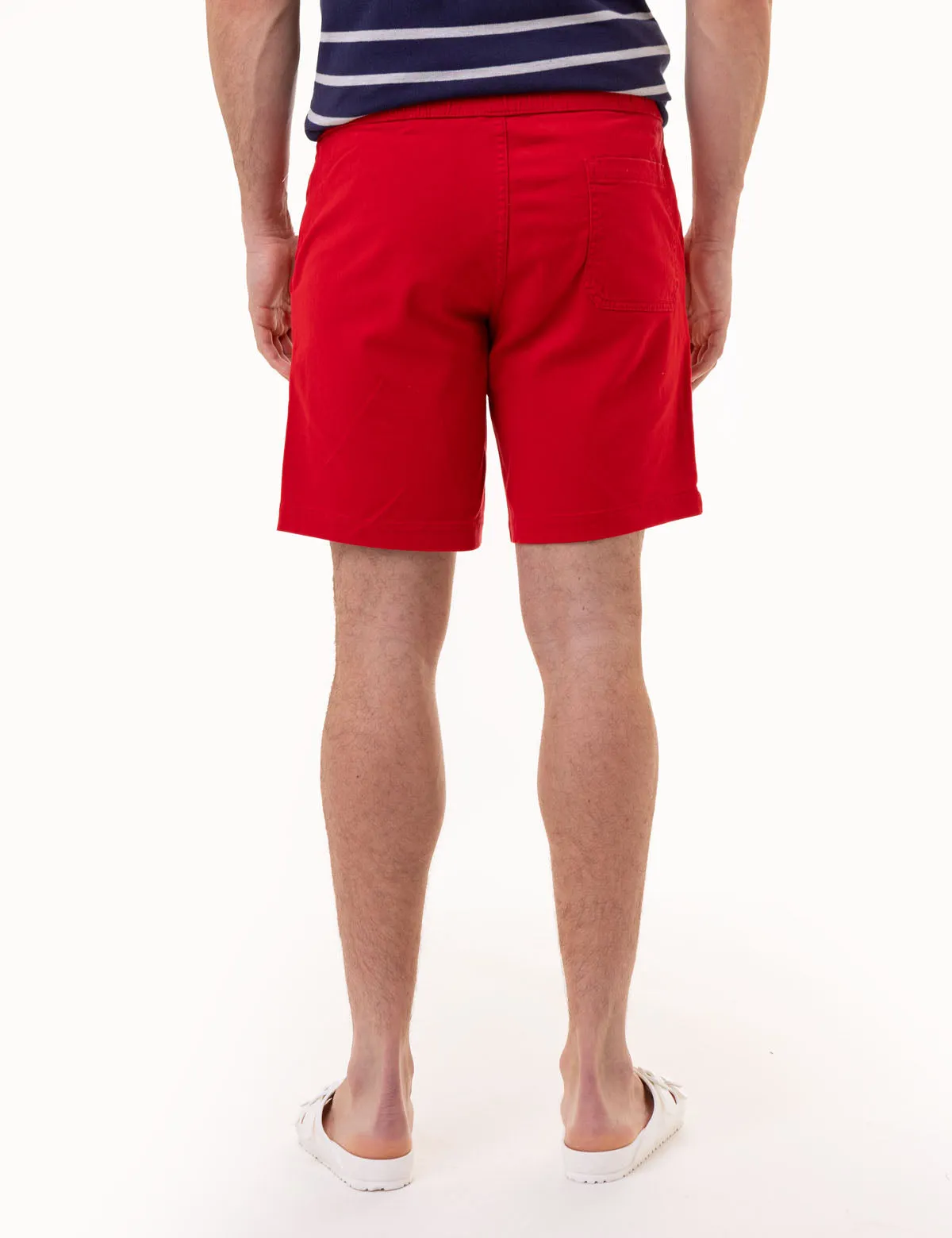 STRETCH TWILL JOGGER SHORTS