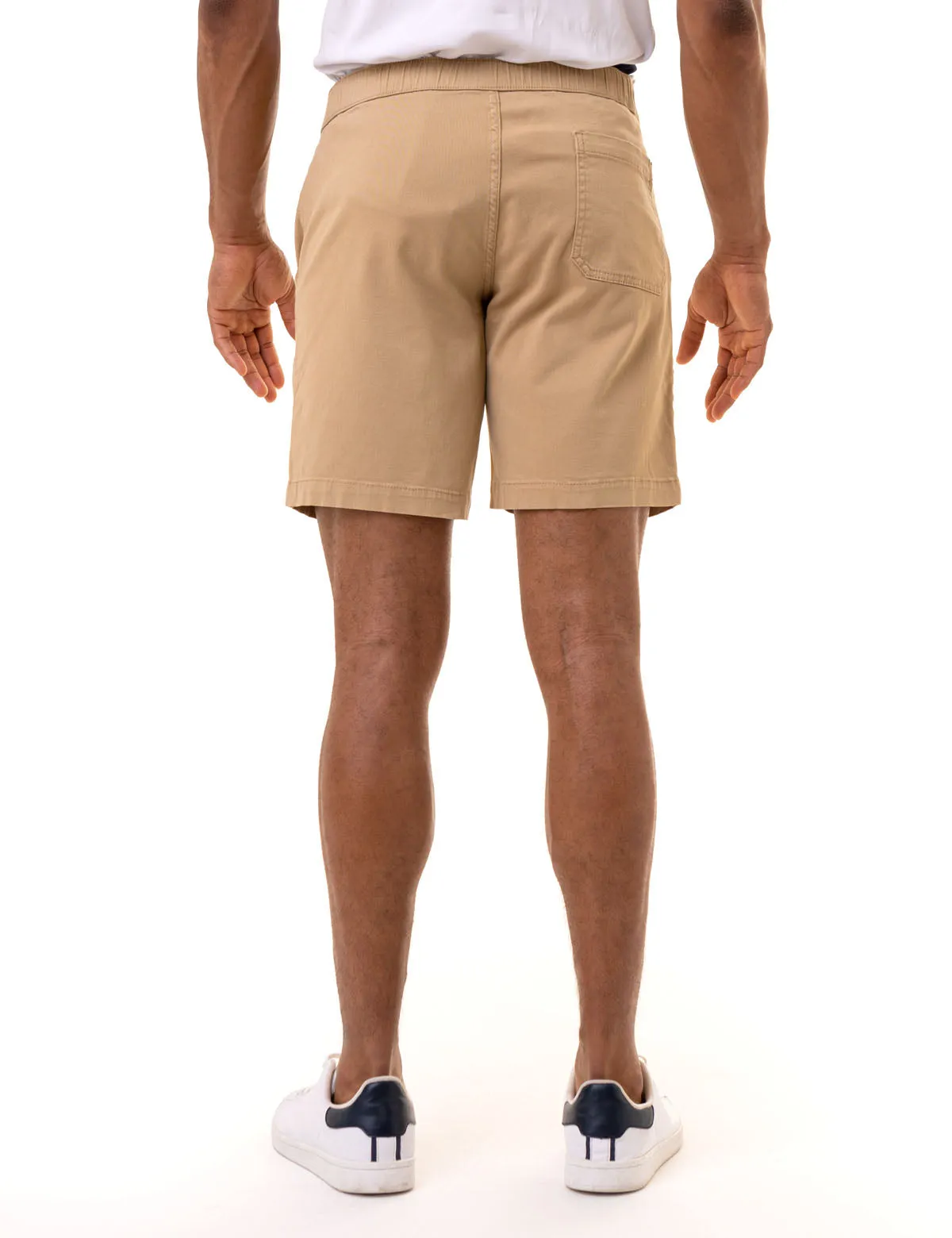 STRETCH TWILL JOGGER SHORTS