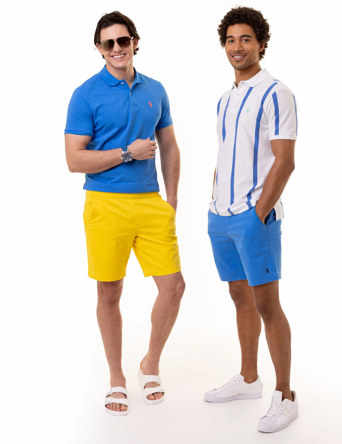 STRETCH TWILL JOGGER SHORTS