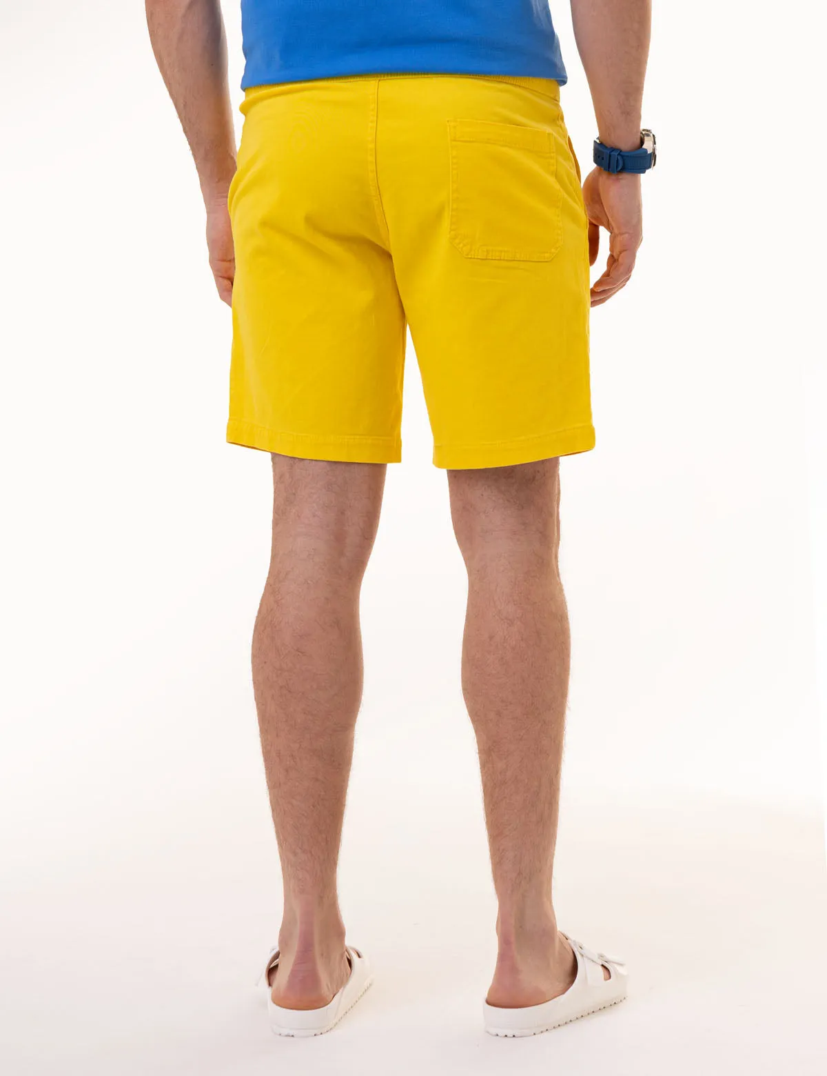 STRETCH TWILL JOGGER SHORTS