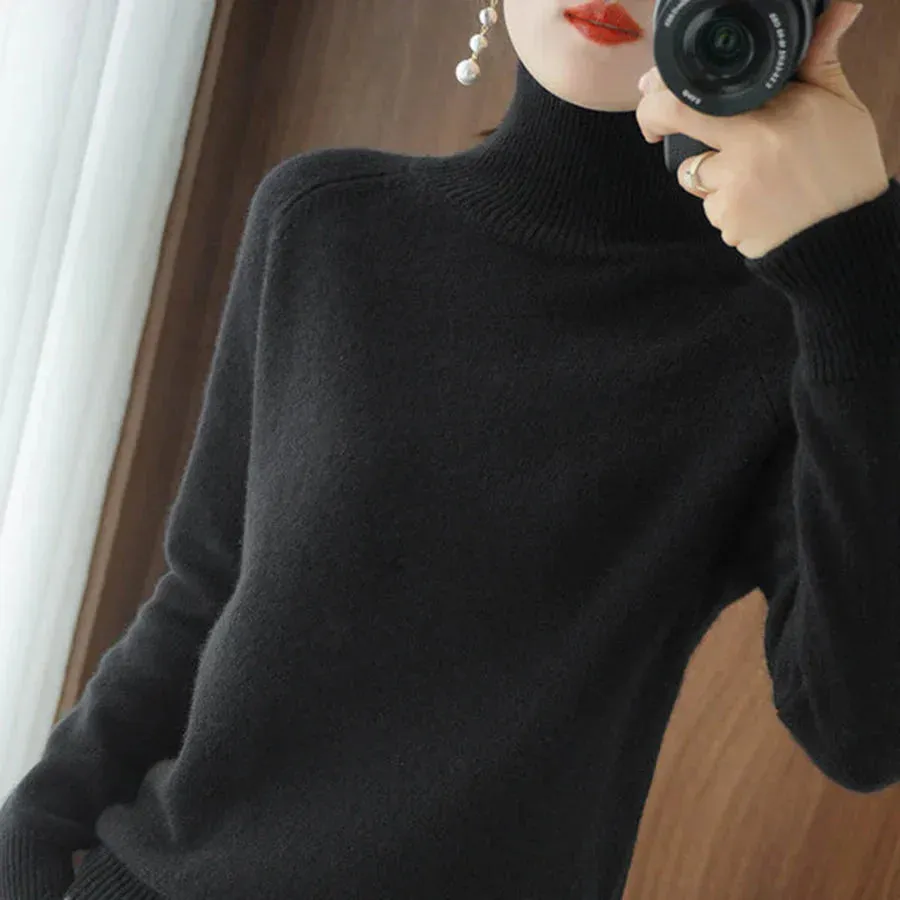 Stylish striped Euphrasia sweater with a sophisticated design