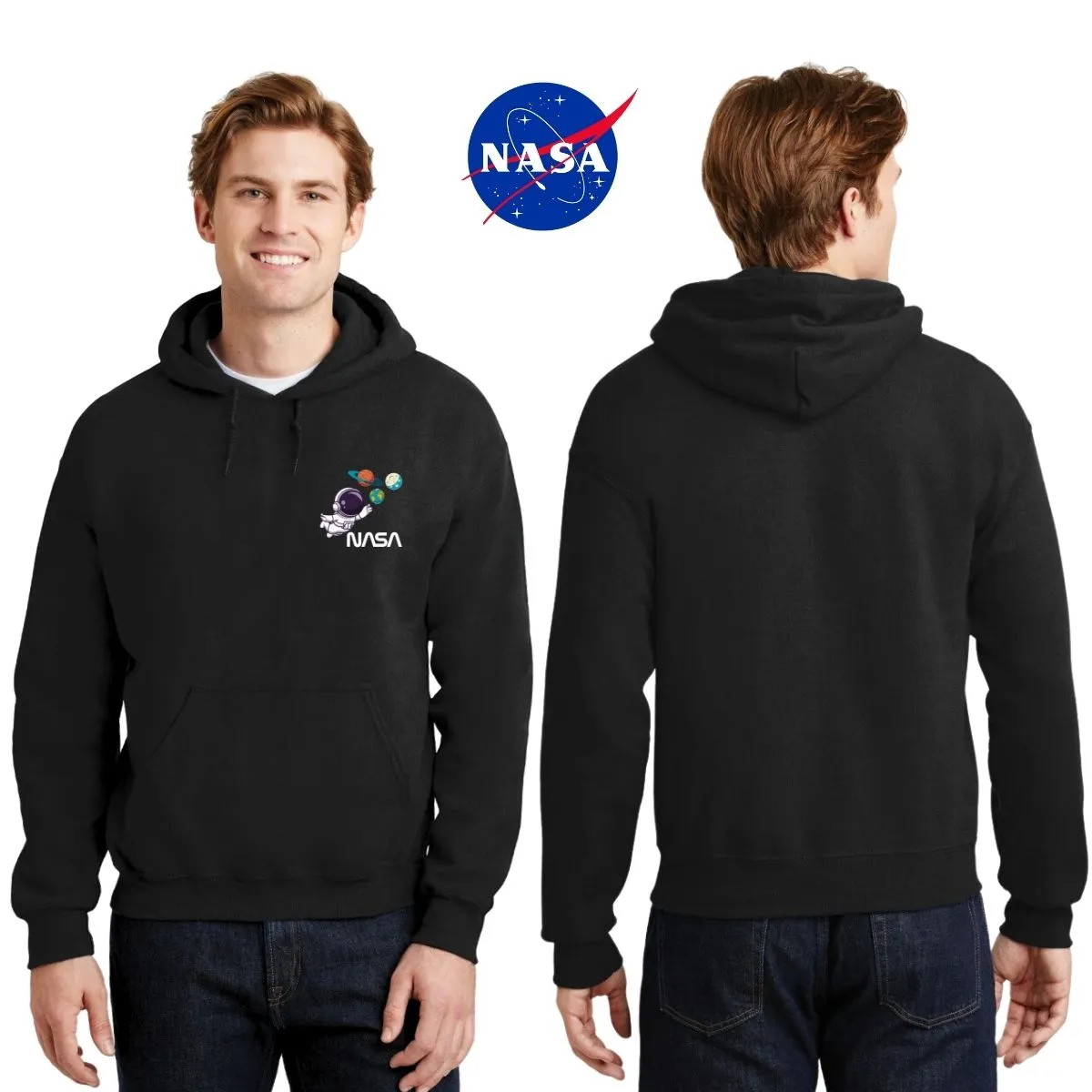 Sudadera Hombre Hoodie Nasa Astronauta