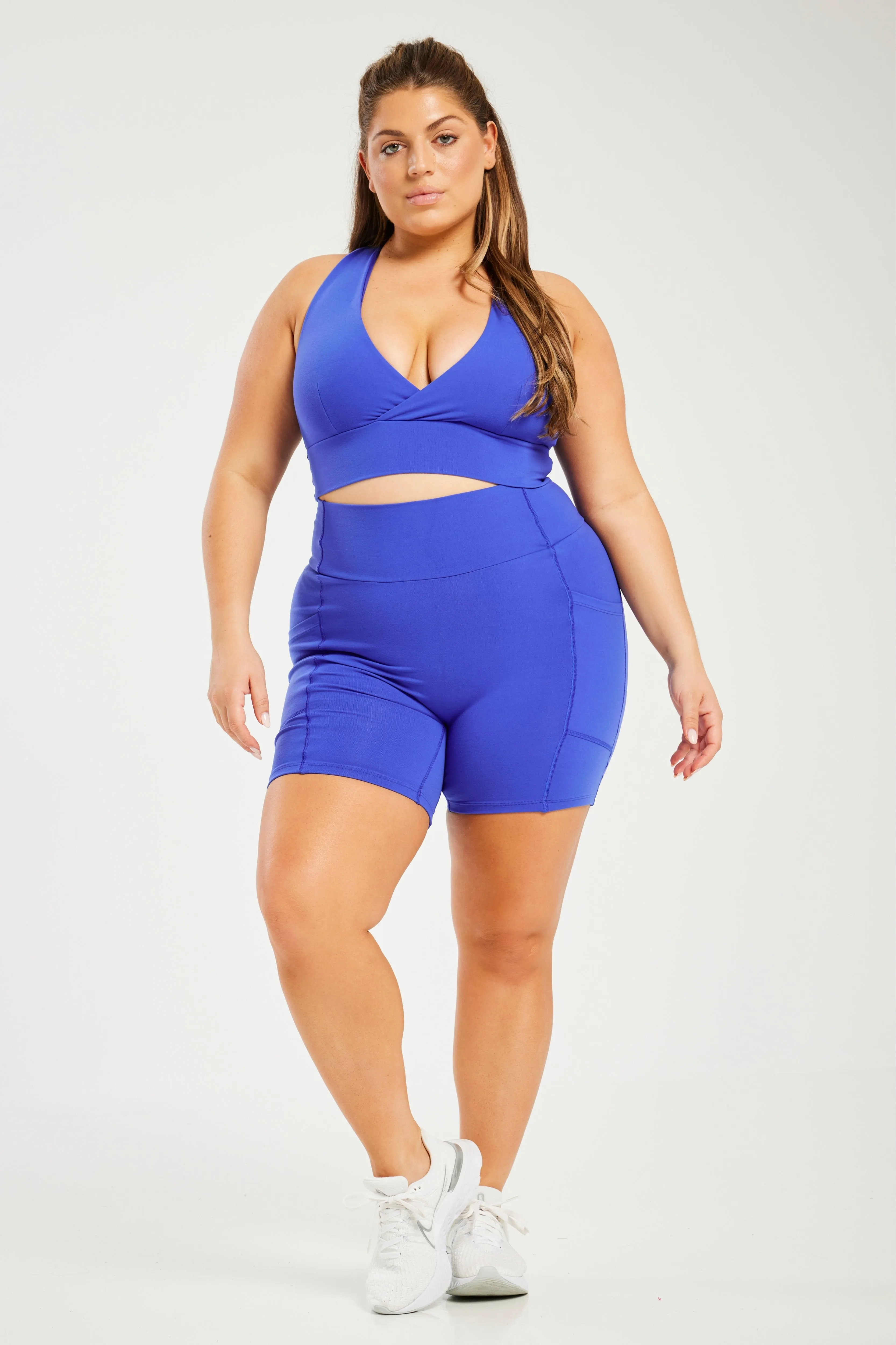 Super Stretch Pocket Shorts Ocean (FINAL SALE)