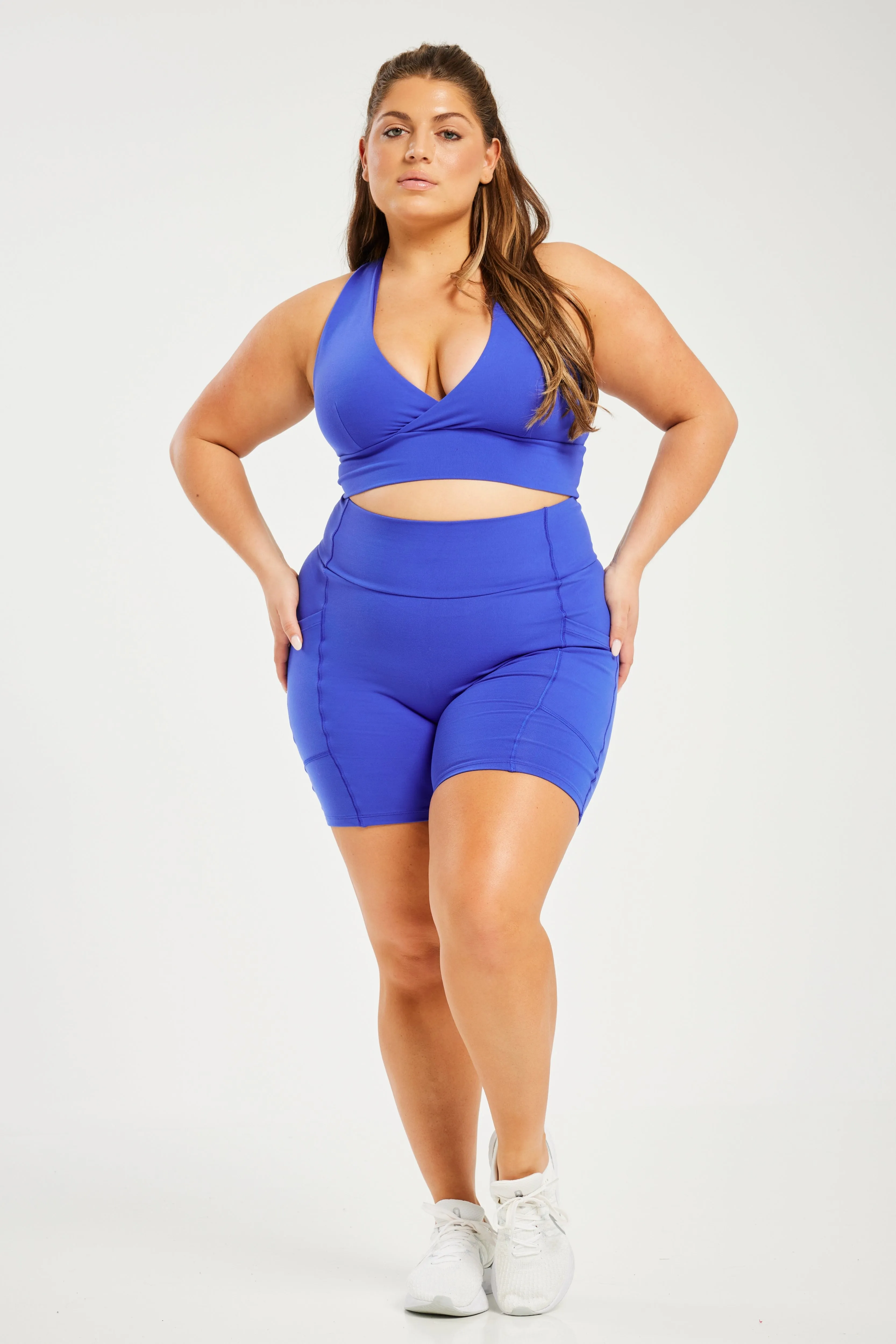 Super Stretch Pocket Shorts Ocean (FINAL SALE)