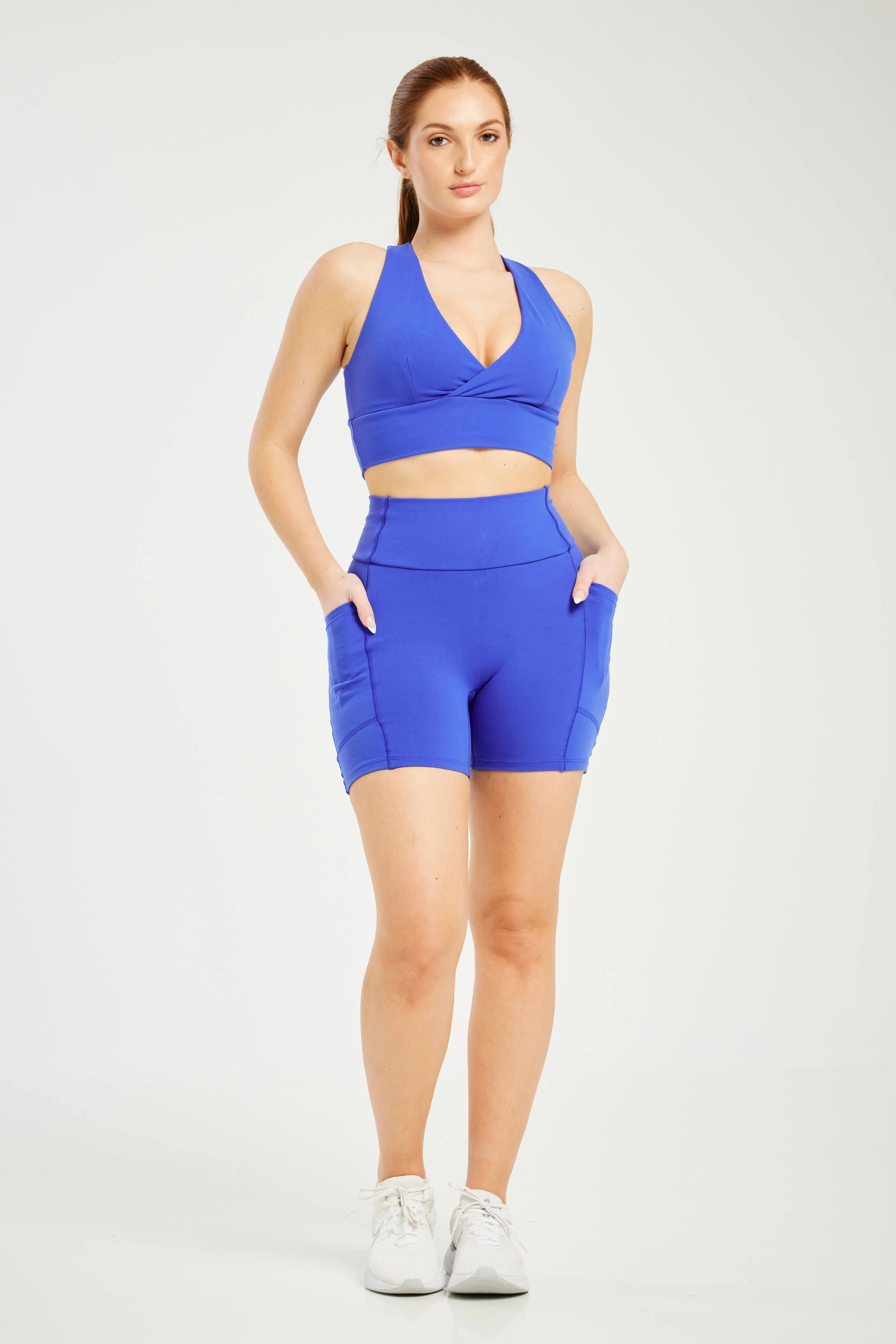 Super Stretch Pocket Shorts Ocean (FINAL SALE)