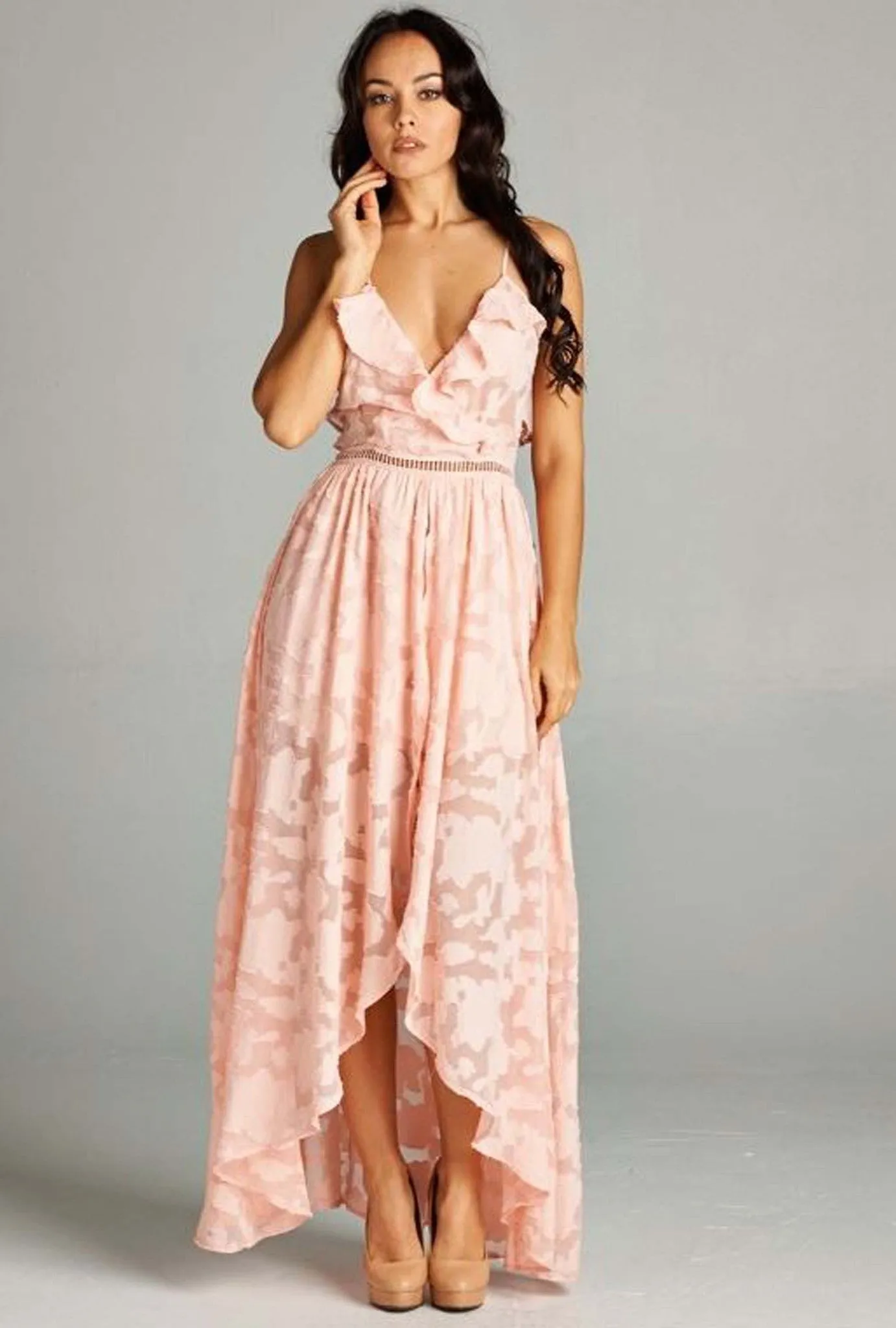 Sweet Peony Maxi Dress
