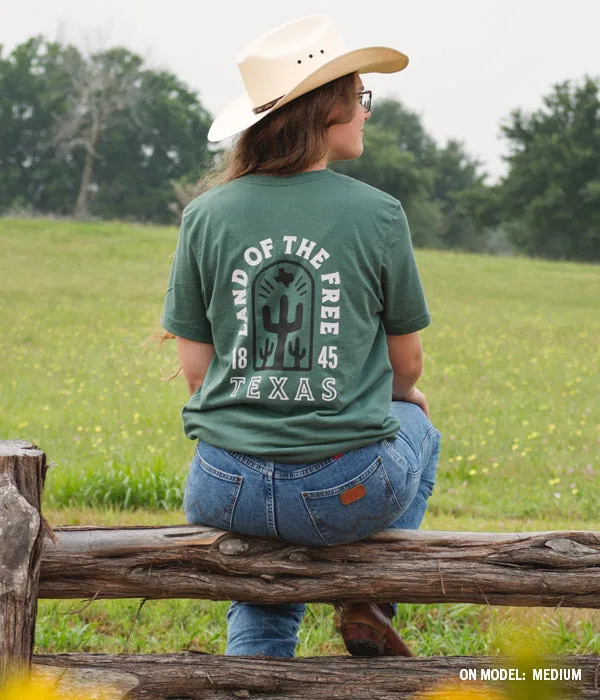 Texas Land of the Free - Pine Green