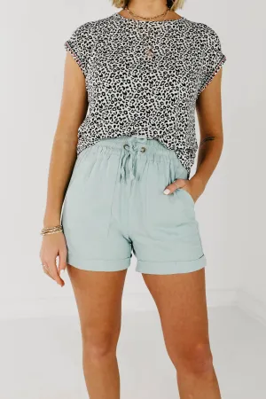 The Misty Tie Front Shorts
