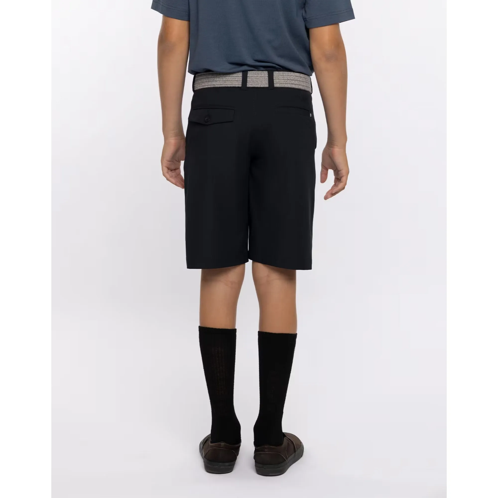 TRAVIS MATHEW YOUTH STARNES SHORT - BLACK