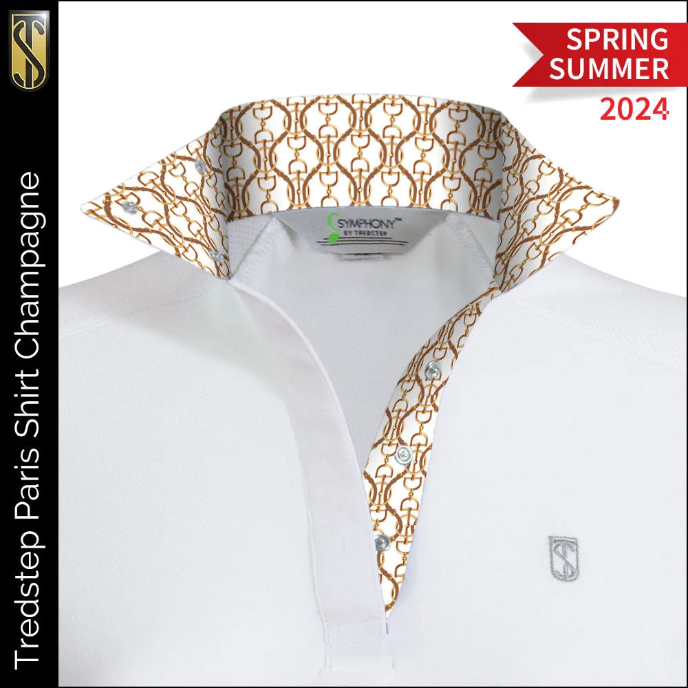 Tredstep Symphony Paris Long Sleeve Competition Shirt Champagne