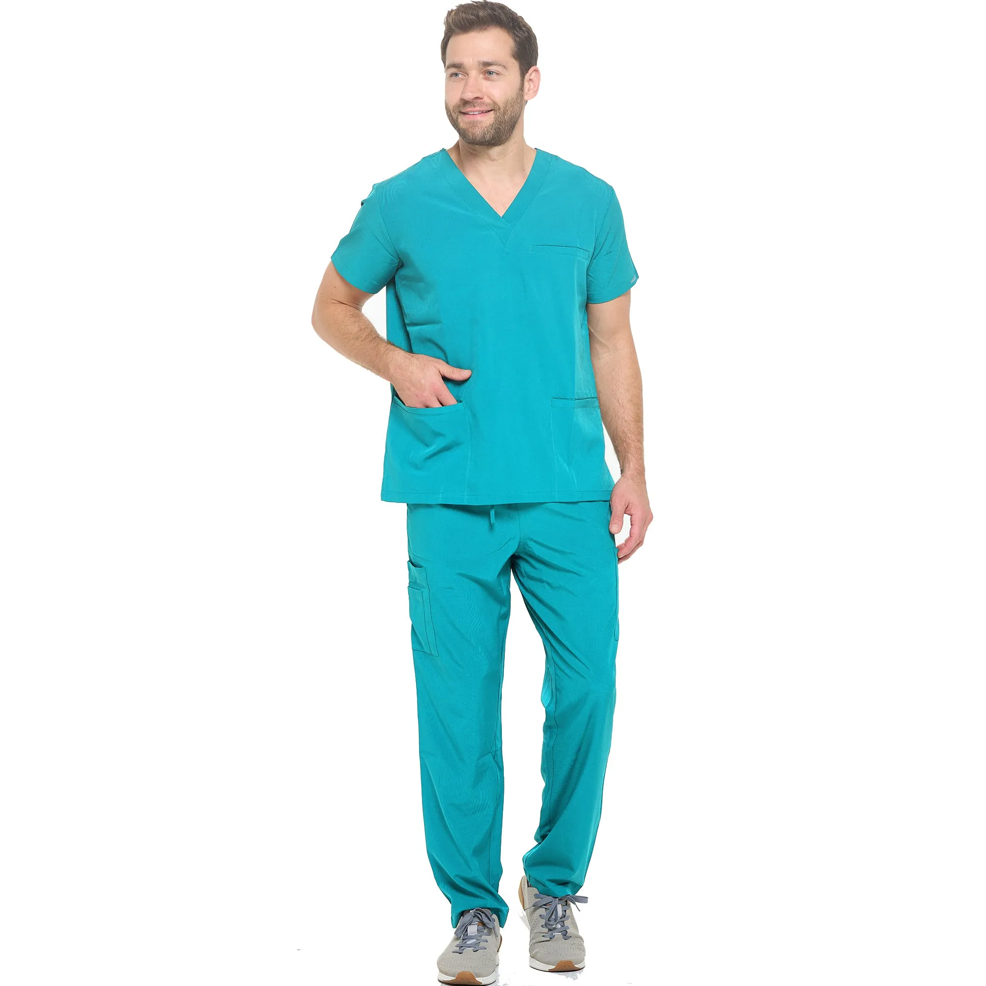 Unisex 4-Way Stretch Medical Uniform Scrub Sets [FS100500]
