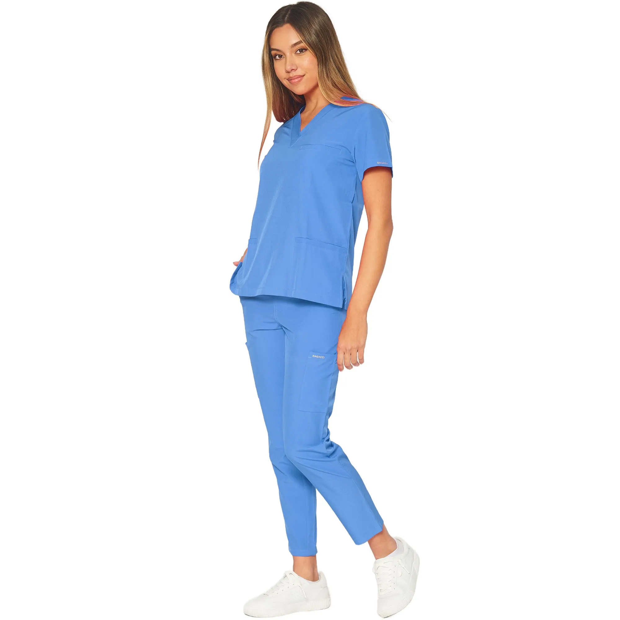 Unisex 4-Way Stretch Medical Uniform Scrub Sets [FS100500]