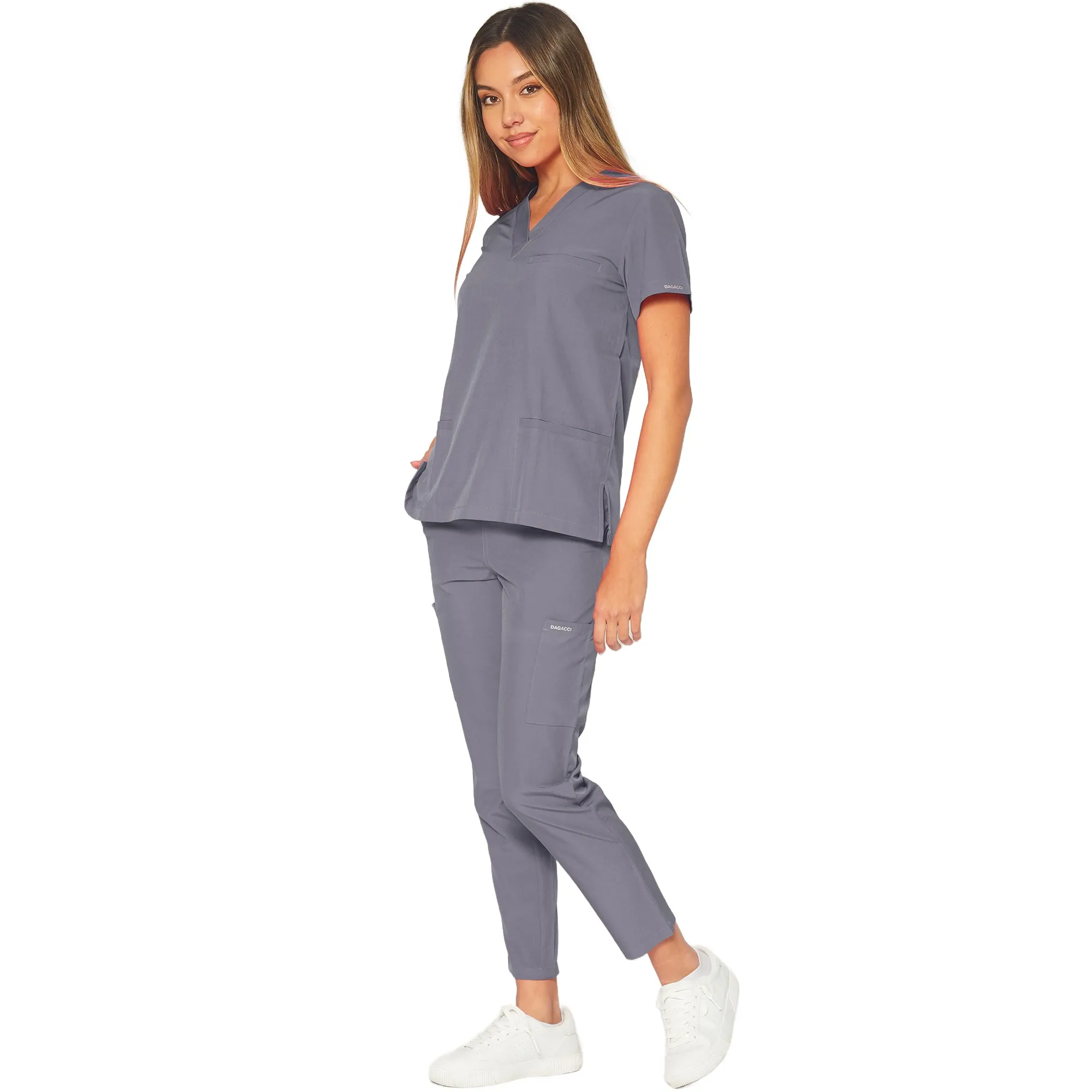 Unisex 4-Way Stretch Medical Uniform Scrub Sets [FS100500]