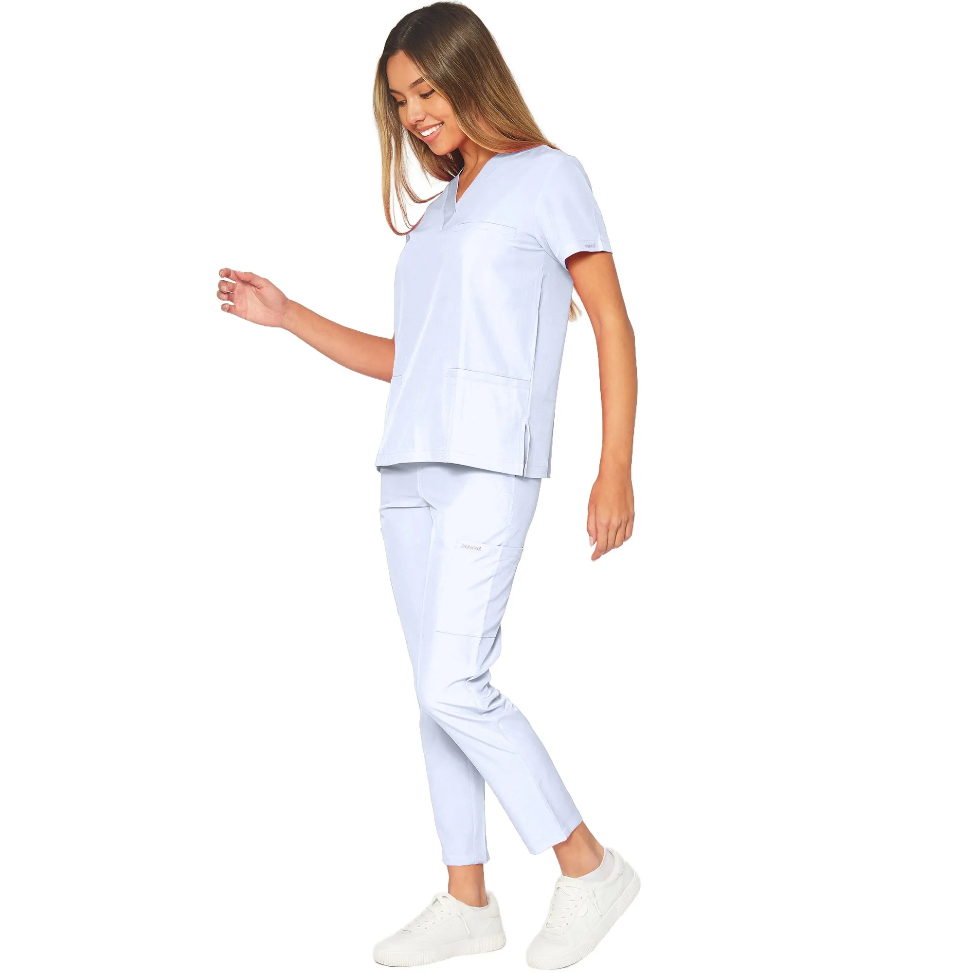 Unisex 4-Way Stretch Medical Uniform Scrub Sets [FS100500]