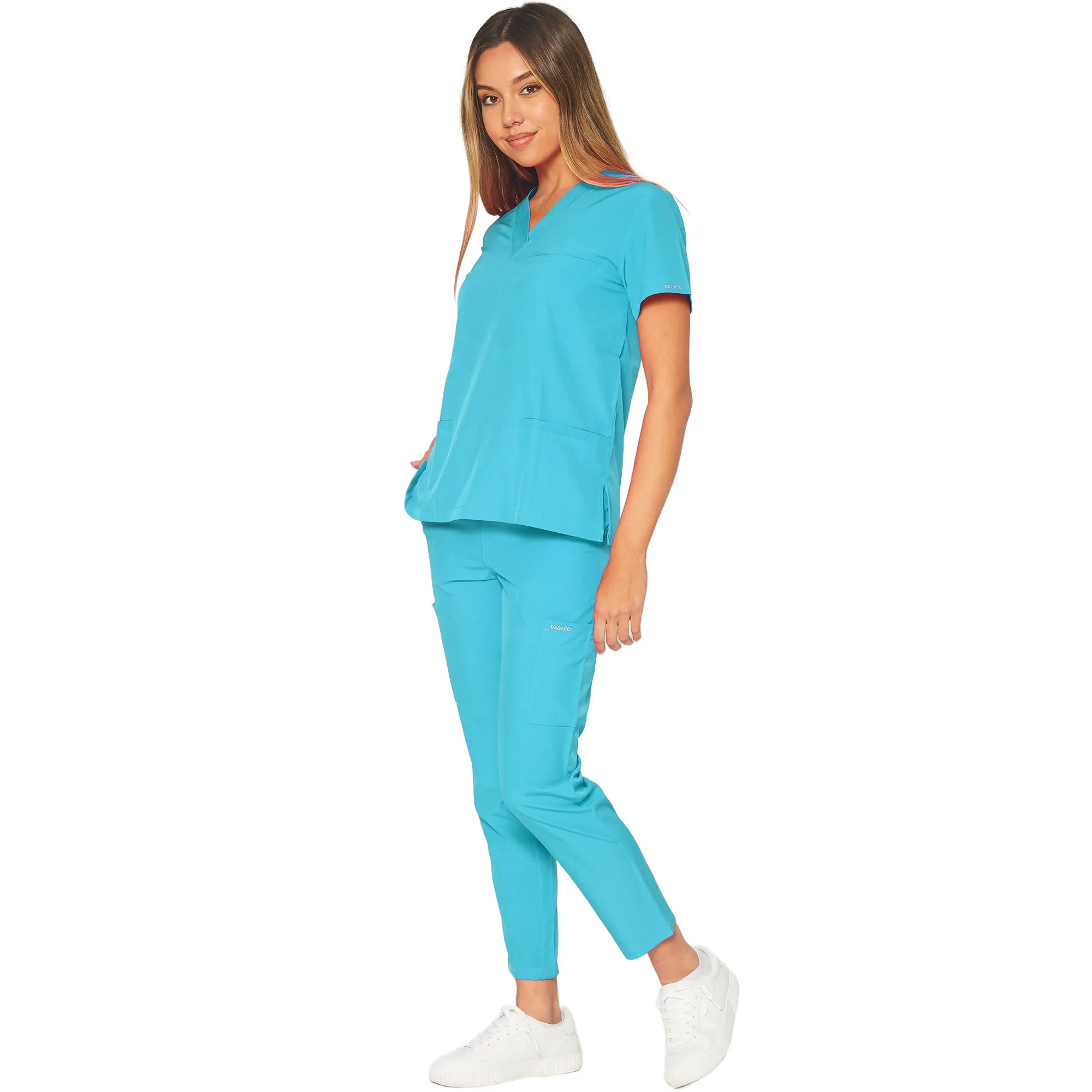 Unisex 4-Way Stretch Medical Uniform Scrub Sets [FS100500]