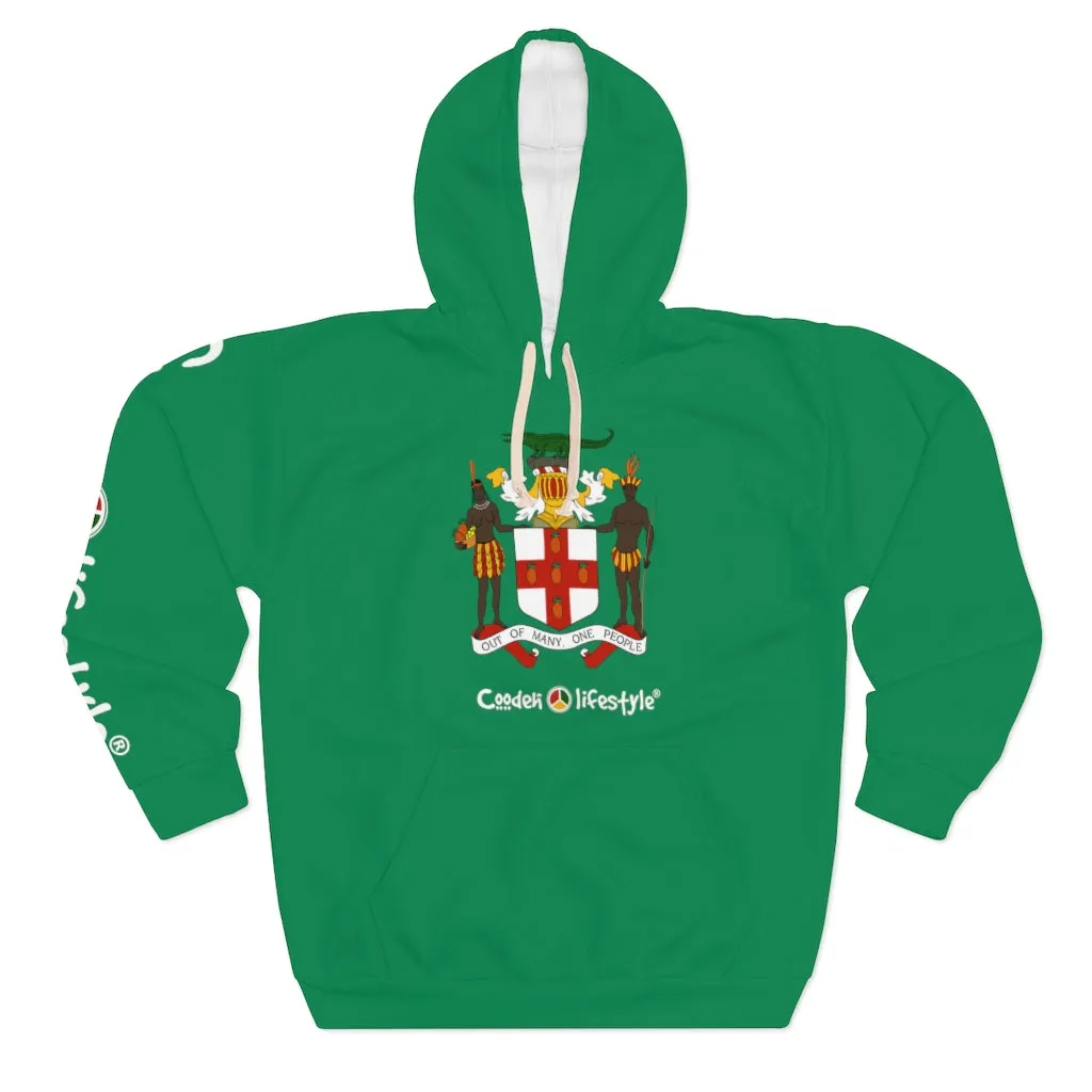 Unisex Pullover Hoodie (JA-COA-GRN)