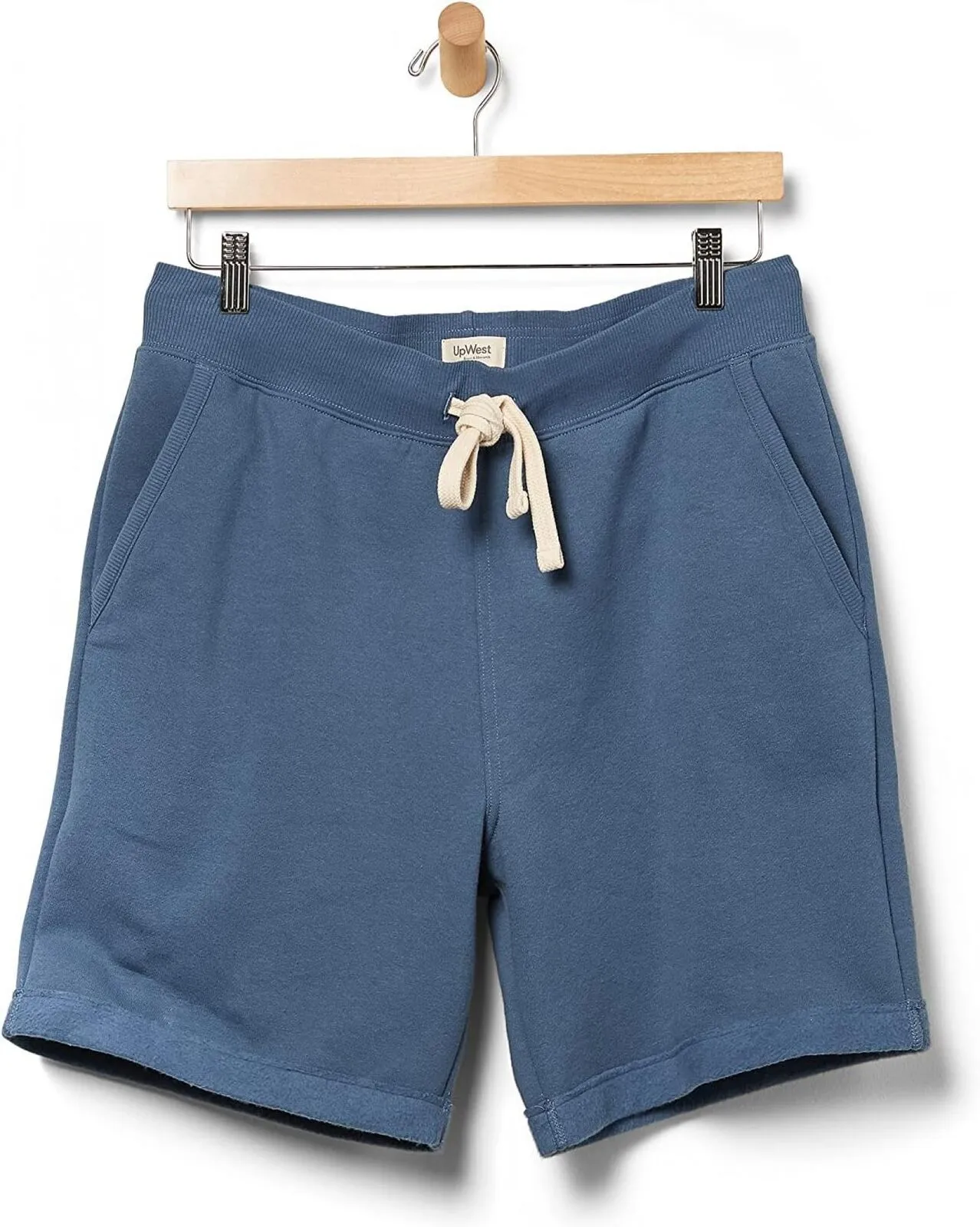 Upwest Mens Pull On Short with Drawstring Blue M