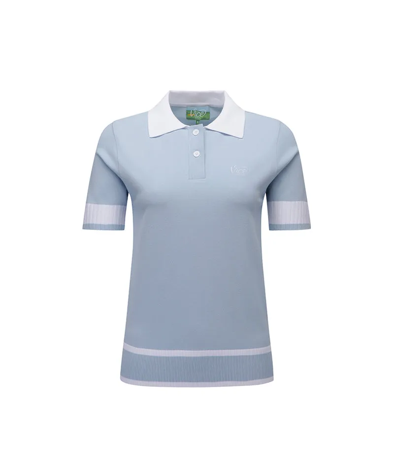 Vice Golf Atelier Women's Collar Half Knit - 2 Colors