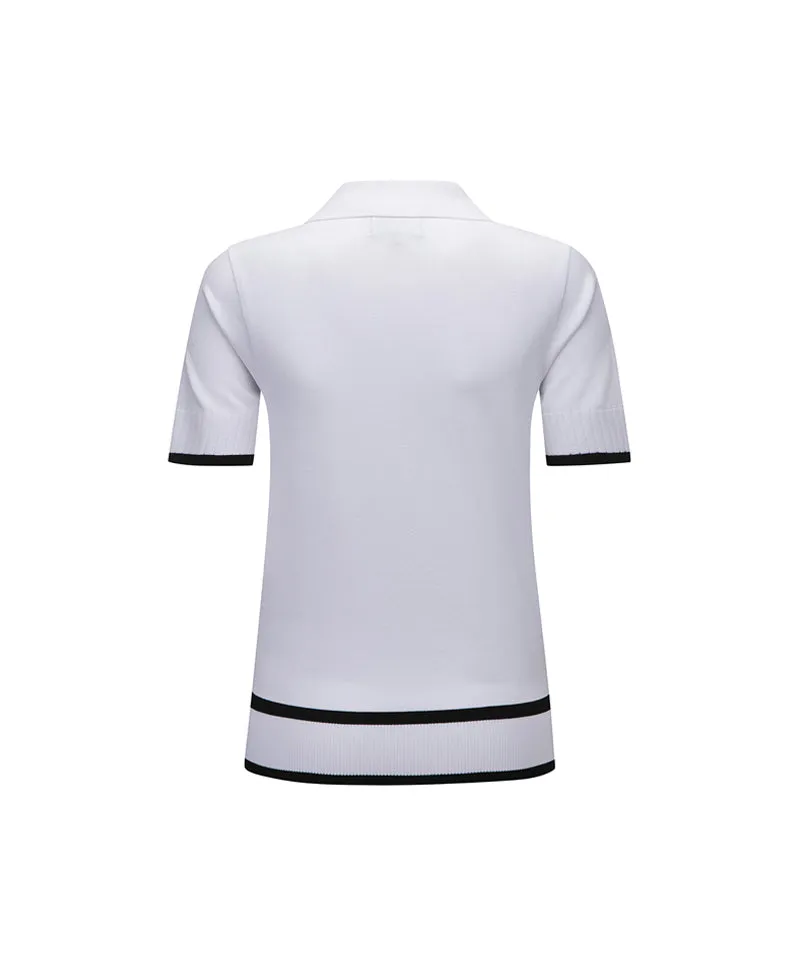 Vice Golf Atelier Women's Collar Half Knit - 2 Colors
