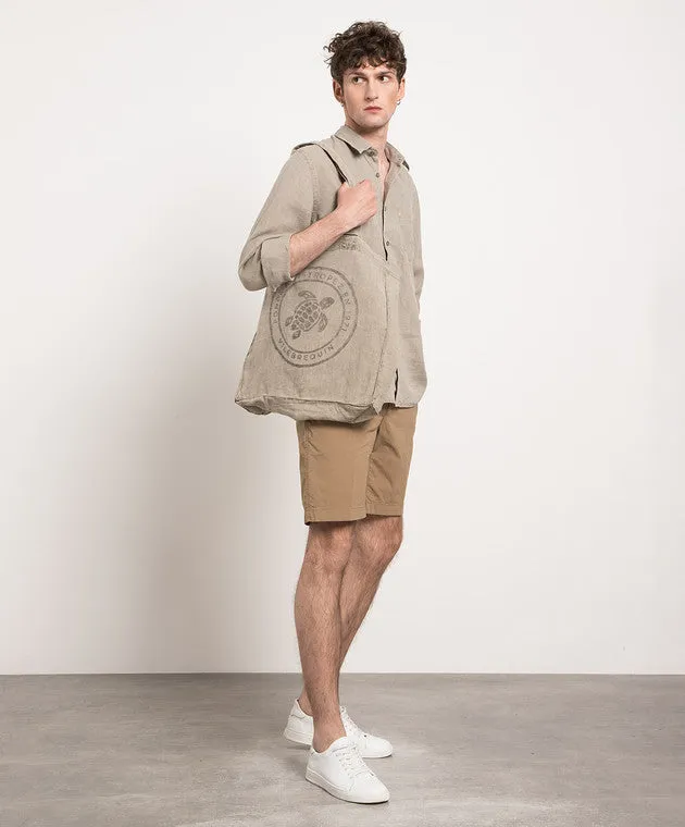 VILEBREQUIN Men Jogging Gabardine Stretch Bermuda Shorts